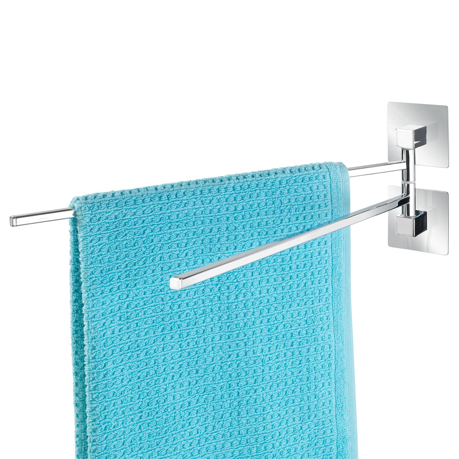 Towel holder Turbo-Loc Quadro Stainless Steel ABS Chrome