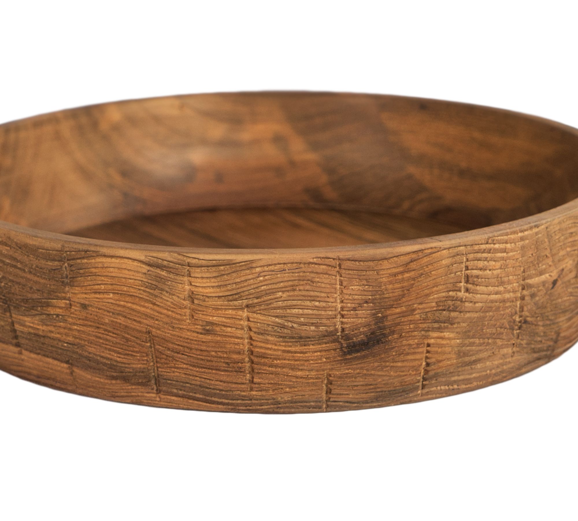 Holzschale Teak Natur 24cm