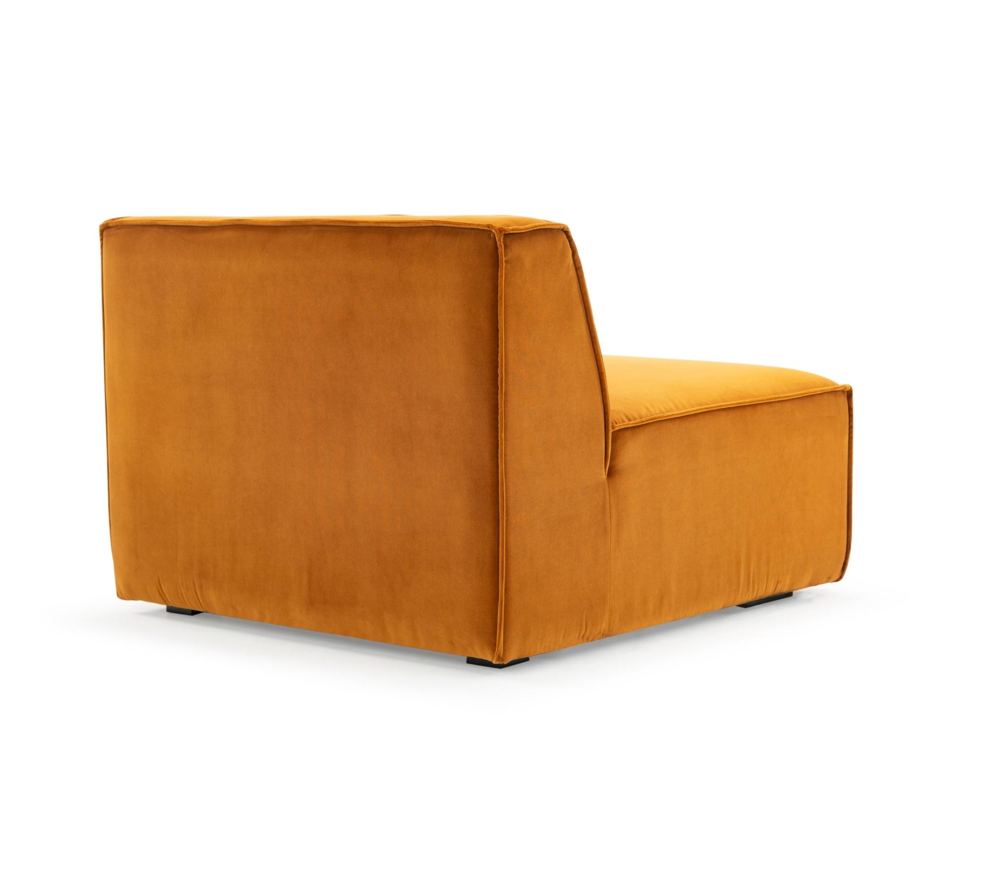 Dane 1-Sitzer Modul Velour Matt Amber