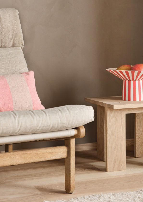 Kara Kissenbezug Baumwolle Mehrfarbig