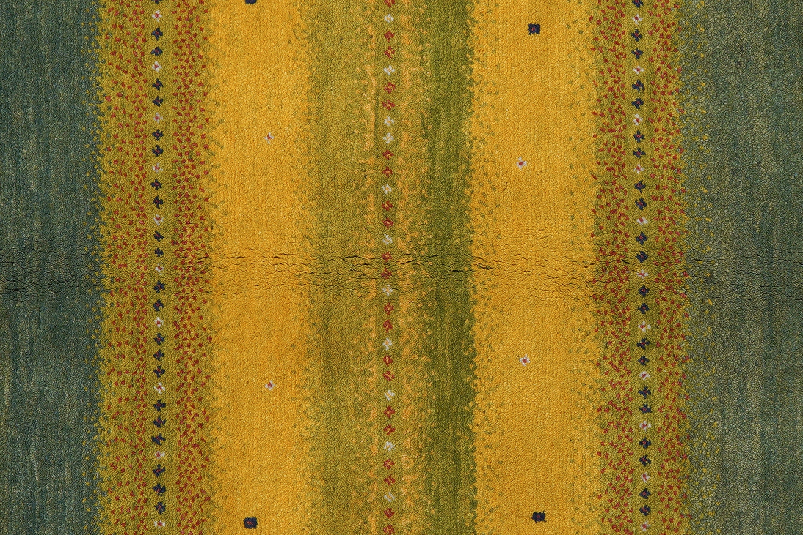 Rizbaf Gabbeh Rug Wool Multicolored