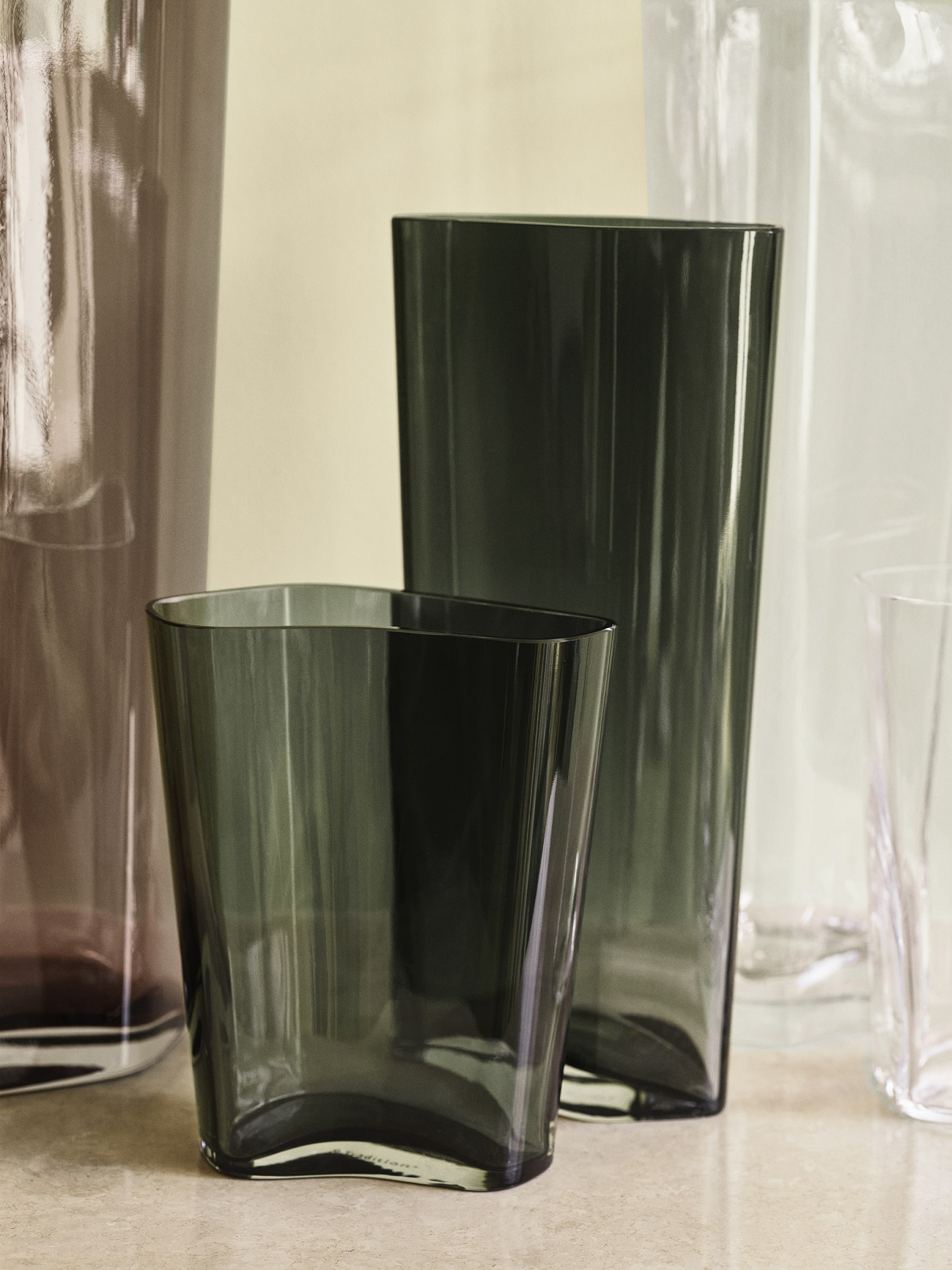 Collect Vase Sc Grau