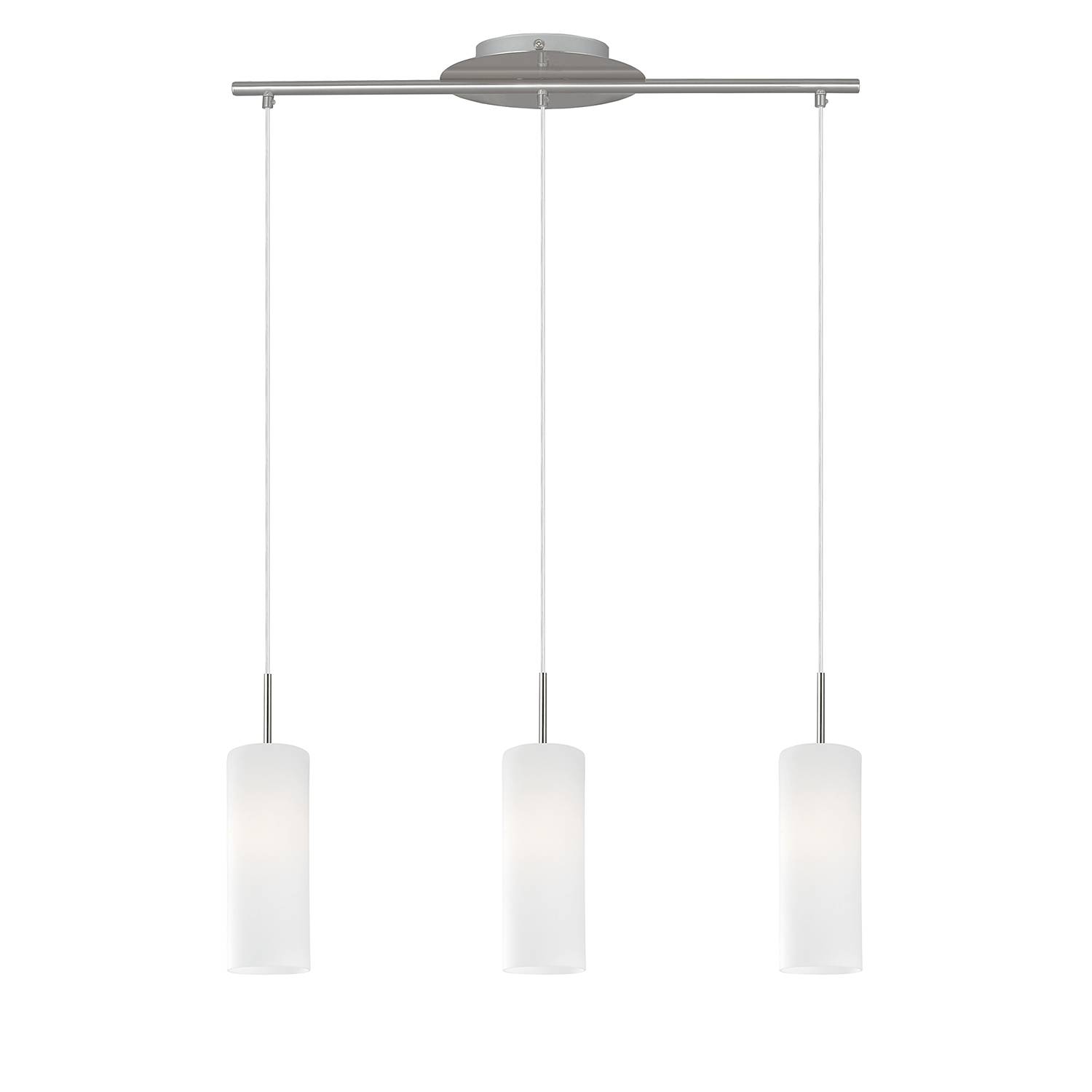 Troy Elegance II Pendelleuchte 3-Flammig Silber