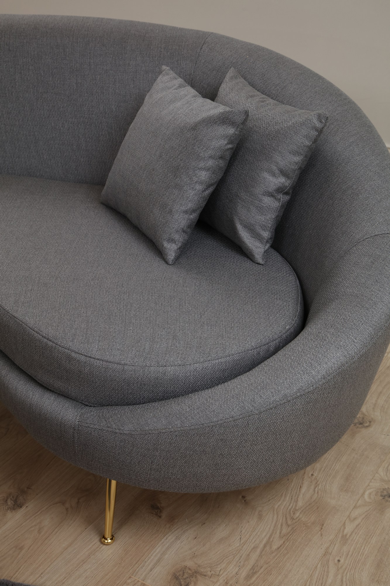 Eses 3-Sitzer Sofa Dunkelgrau