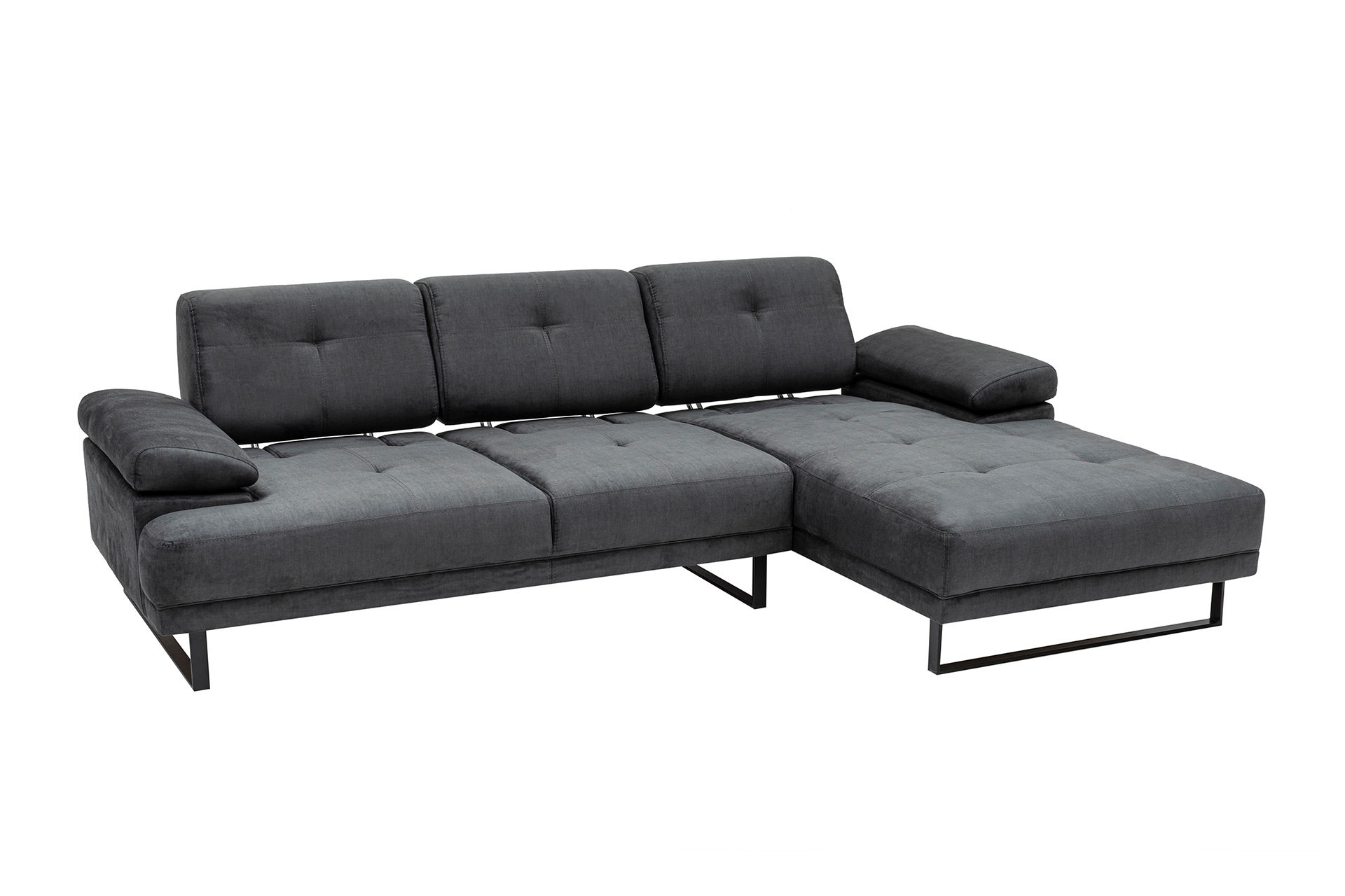 Mustang Sofa L chaise lounge Right Anthracite