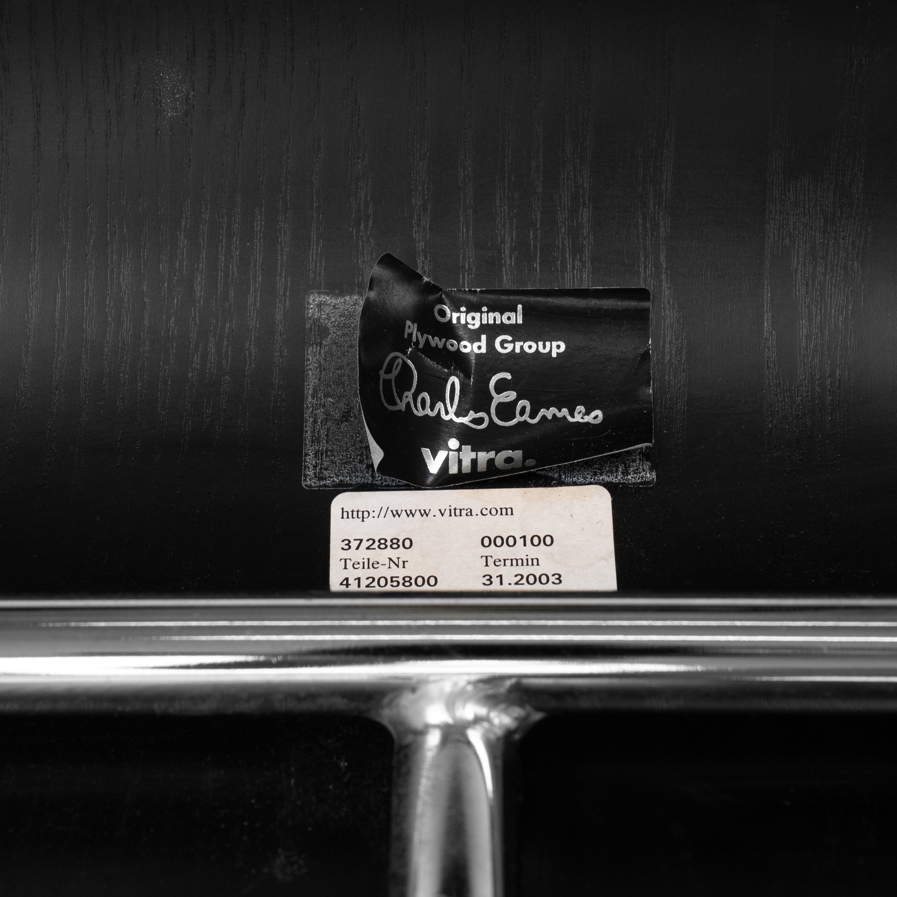 LCM Esszimmerstühle Sperrholz Chrom Esche Schwarz