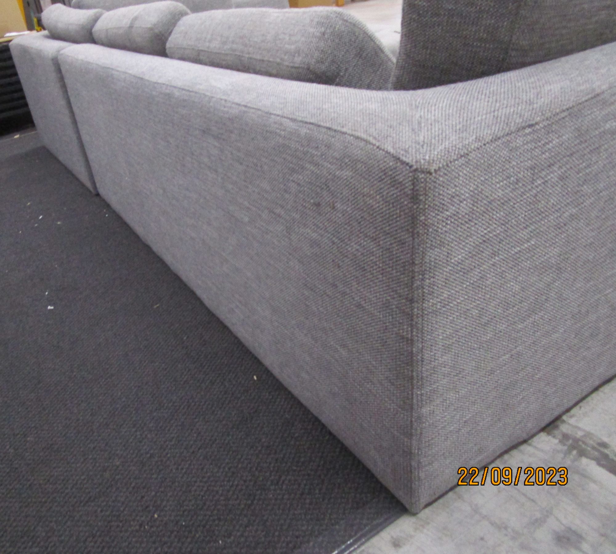 Nelson Sofa Récamiere Rechts Talent Dark Grey