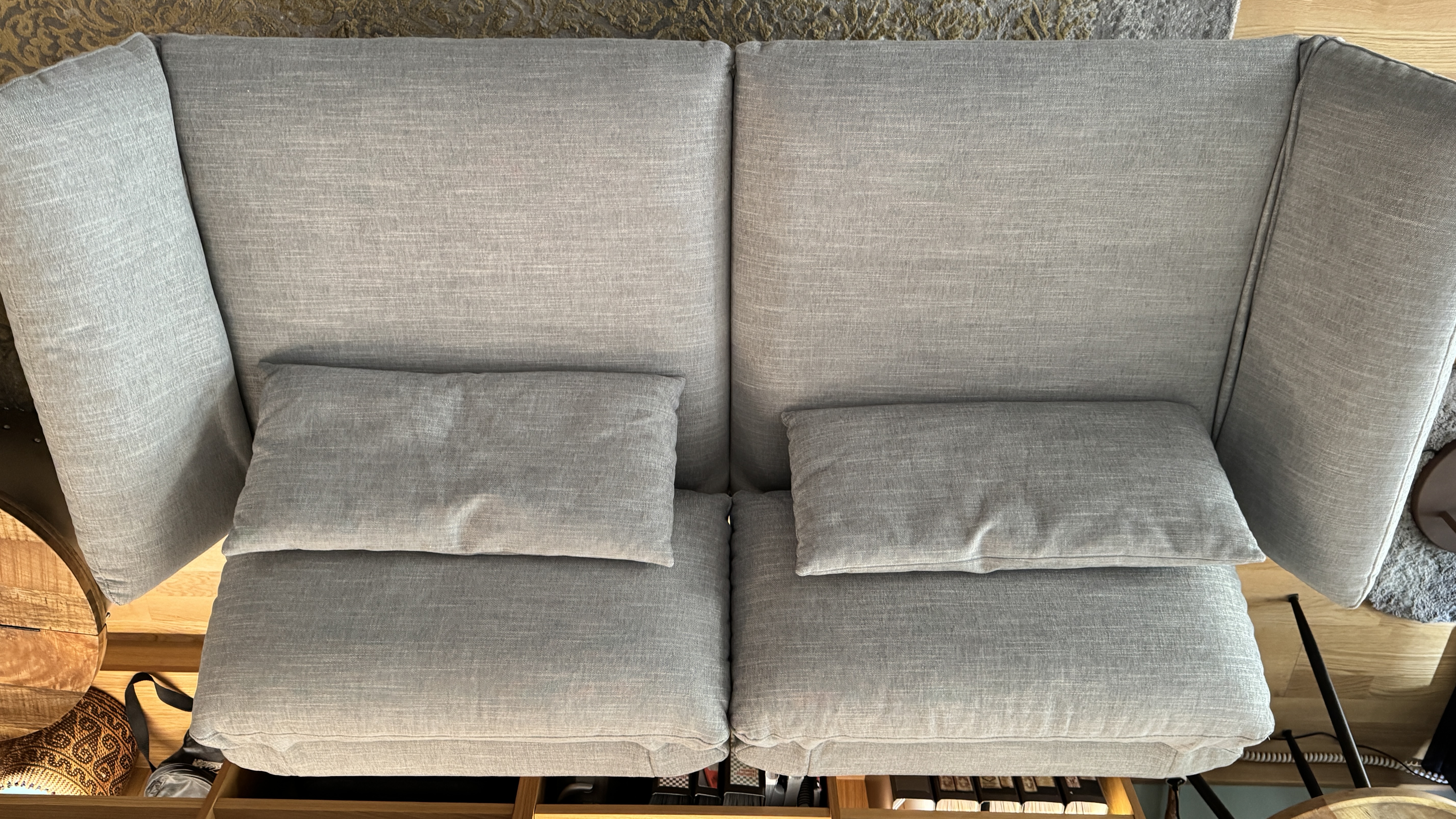 Messina Sofa 2-Sitzer Grau