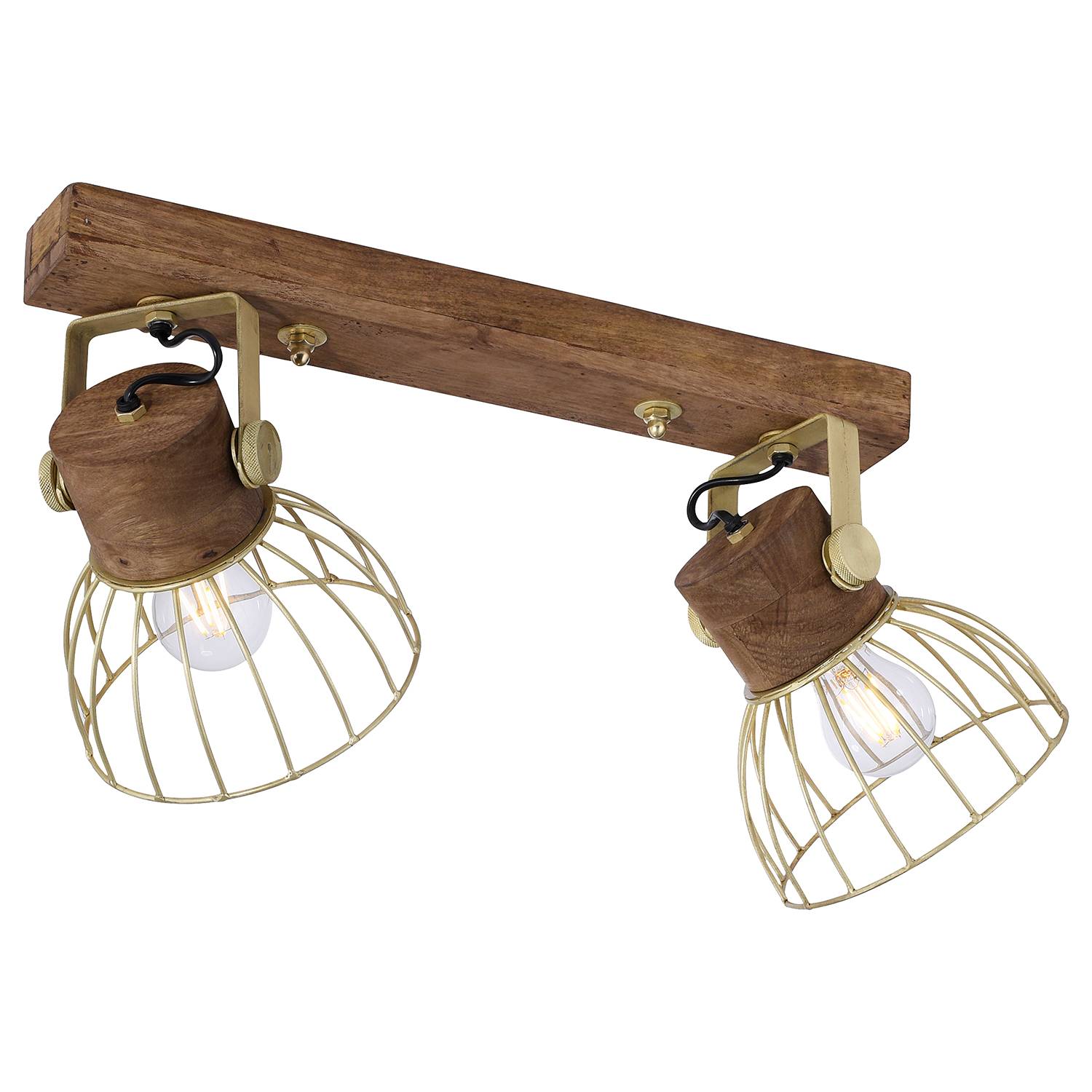 Wand und Deckenleuchte Alami II Braun