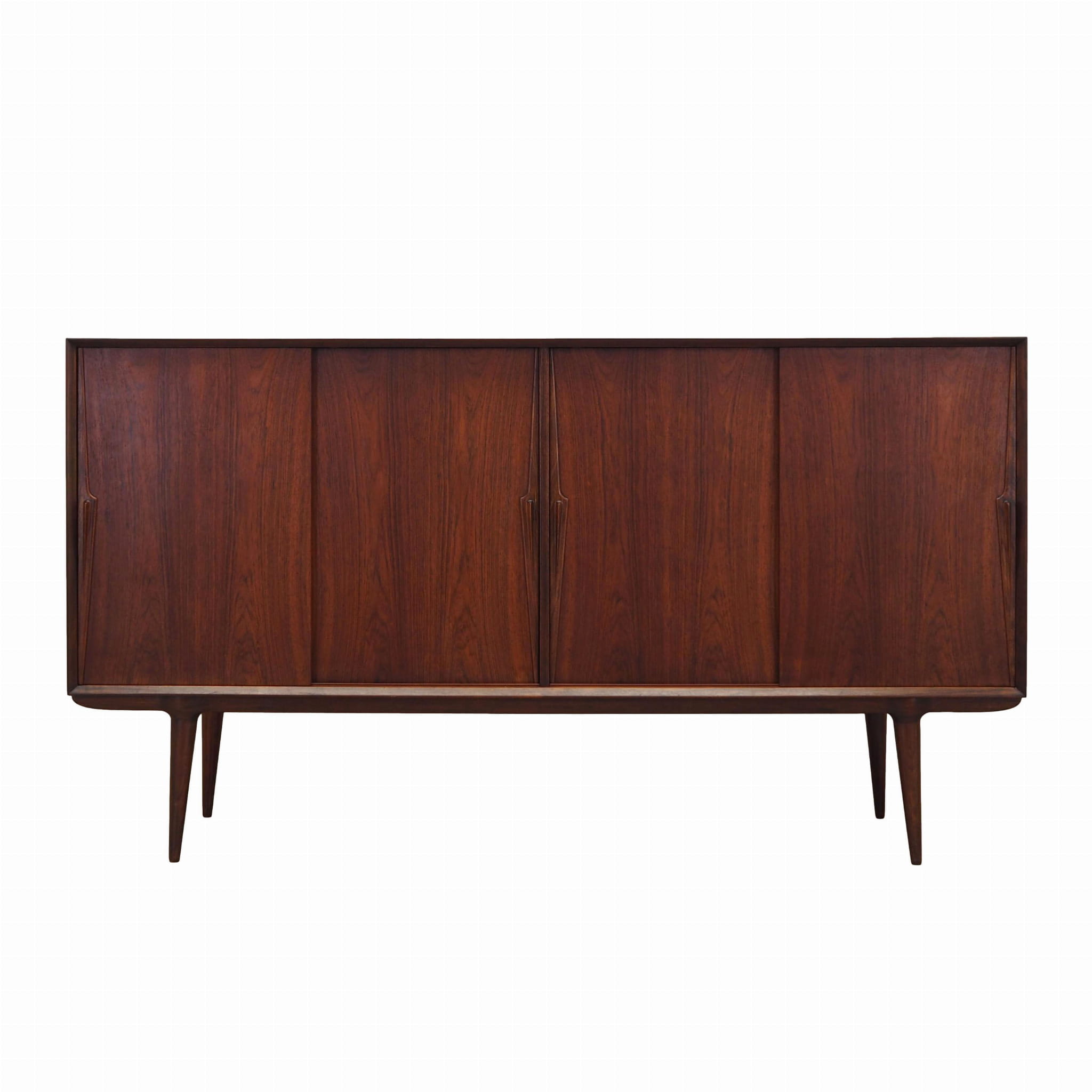 Highboard Rosenholz Braun 1970er Jahre