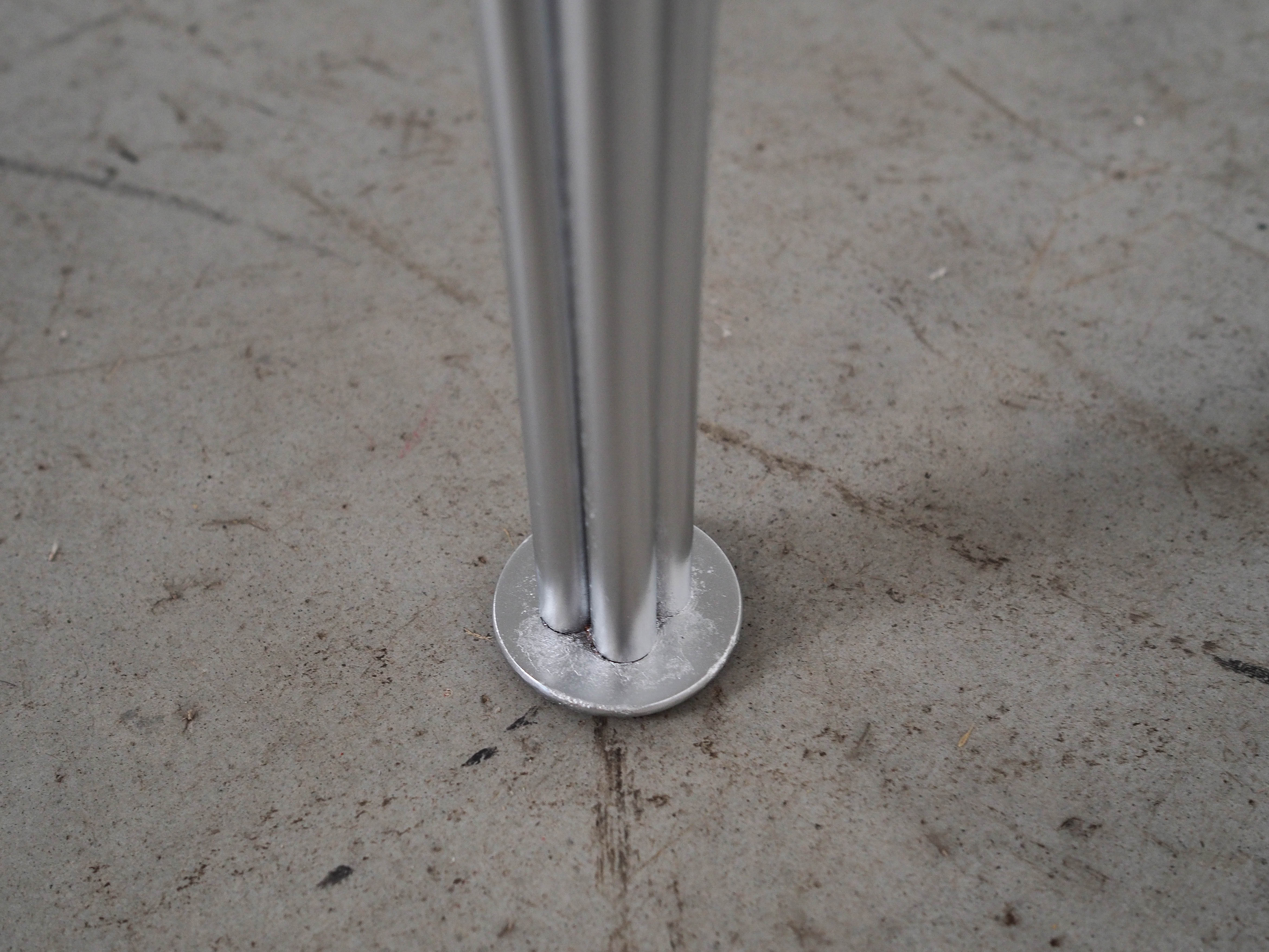 White table, Danish design, 1980s, manufactured i