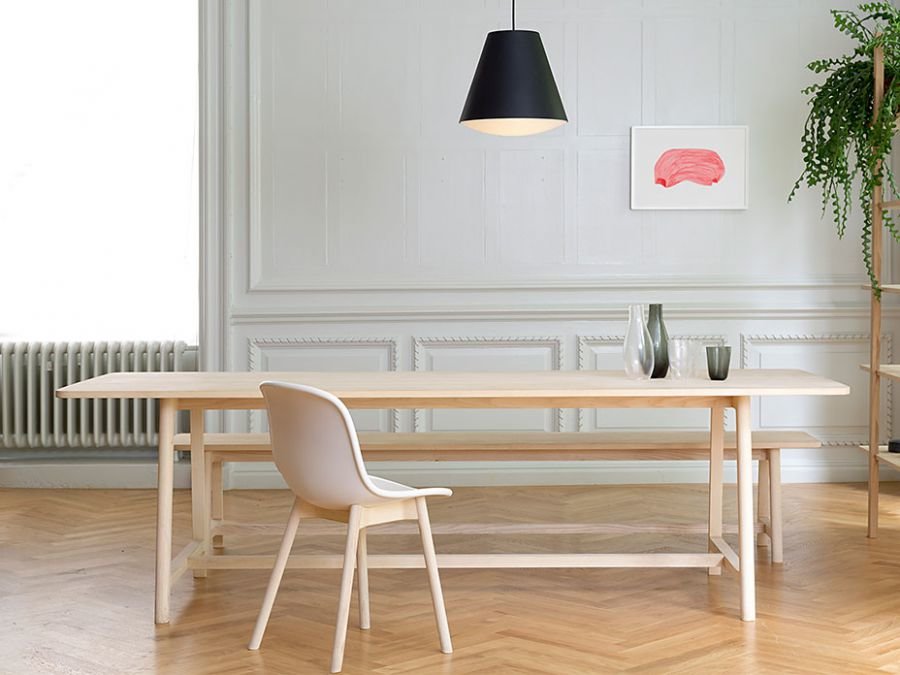 Sinker Light Hängeleuchte Kunststoff Weiß