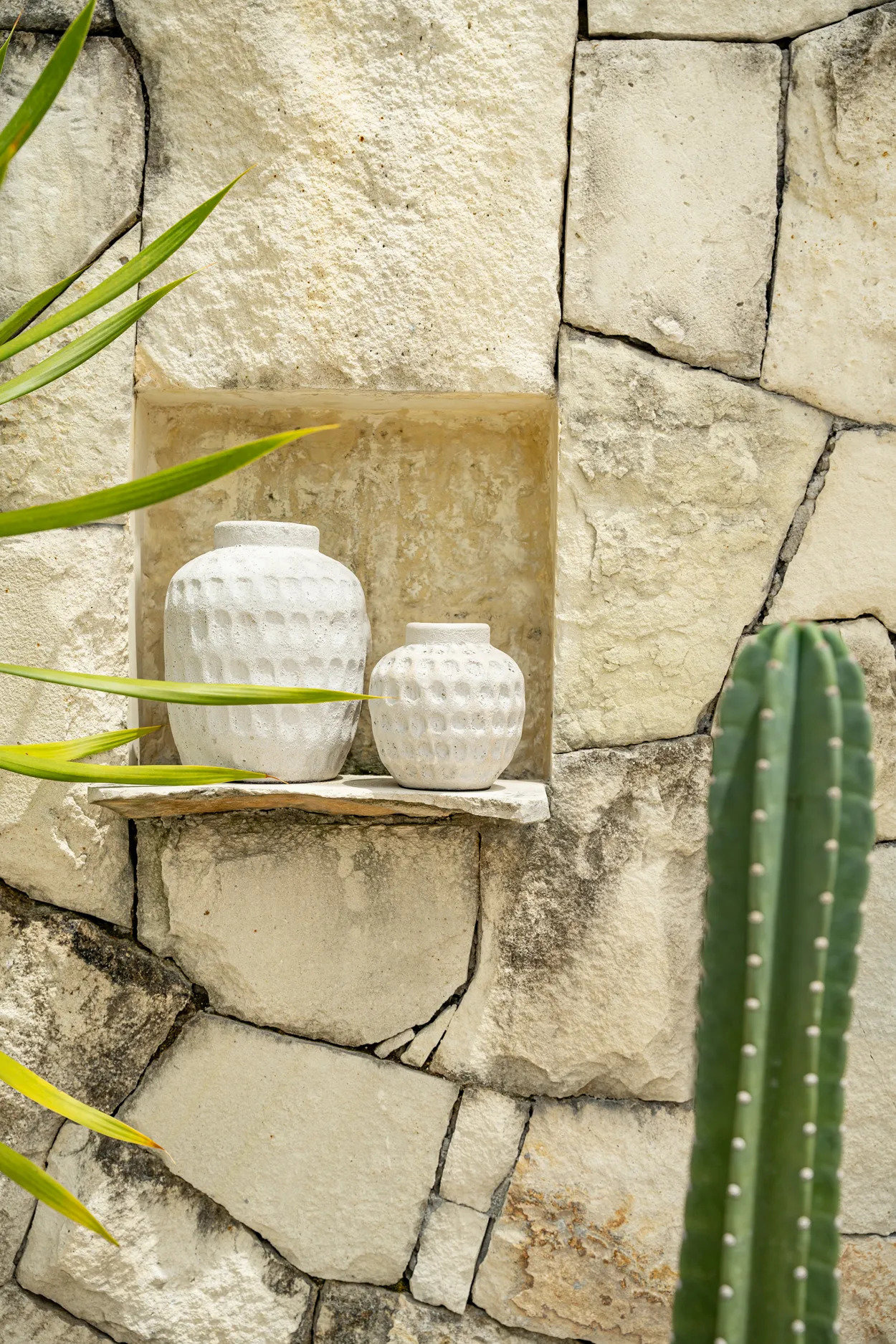 Trendy Vase Grau