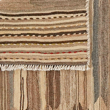 Kilim Gashgai Teppich Braun