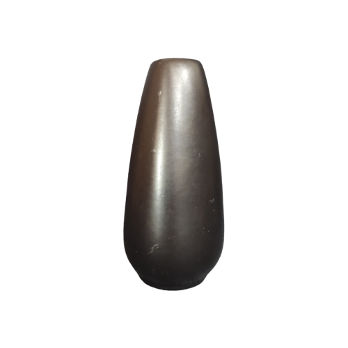 Vintage Keramikvase Braun 