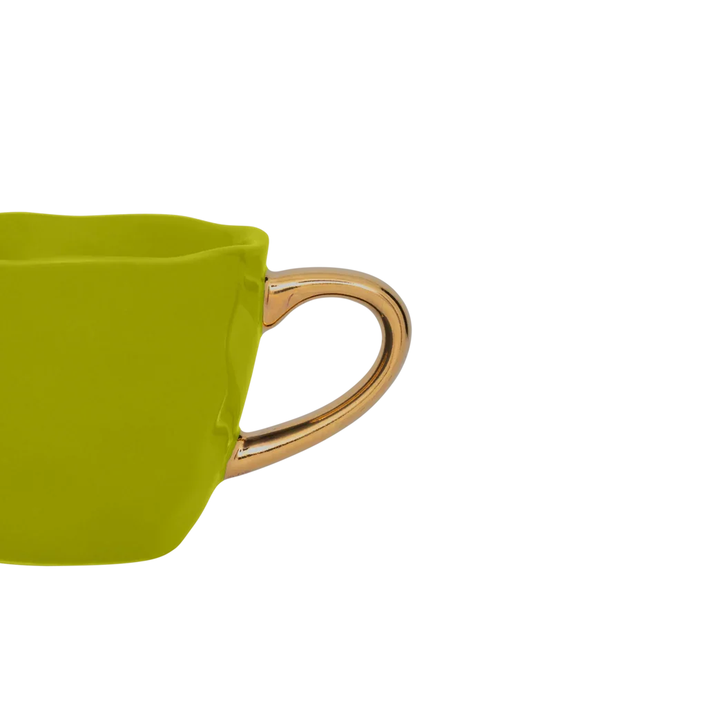 Guten Morgen Espressotasse Erbsgrün