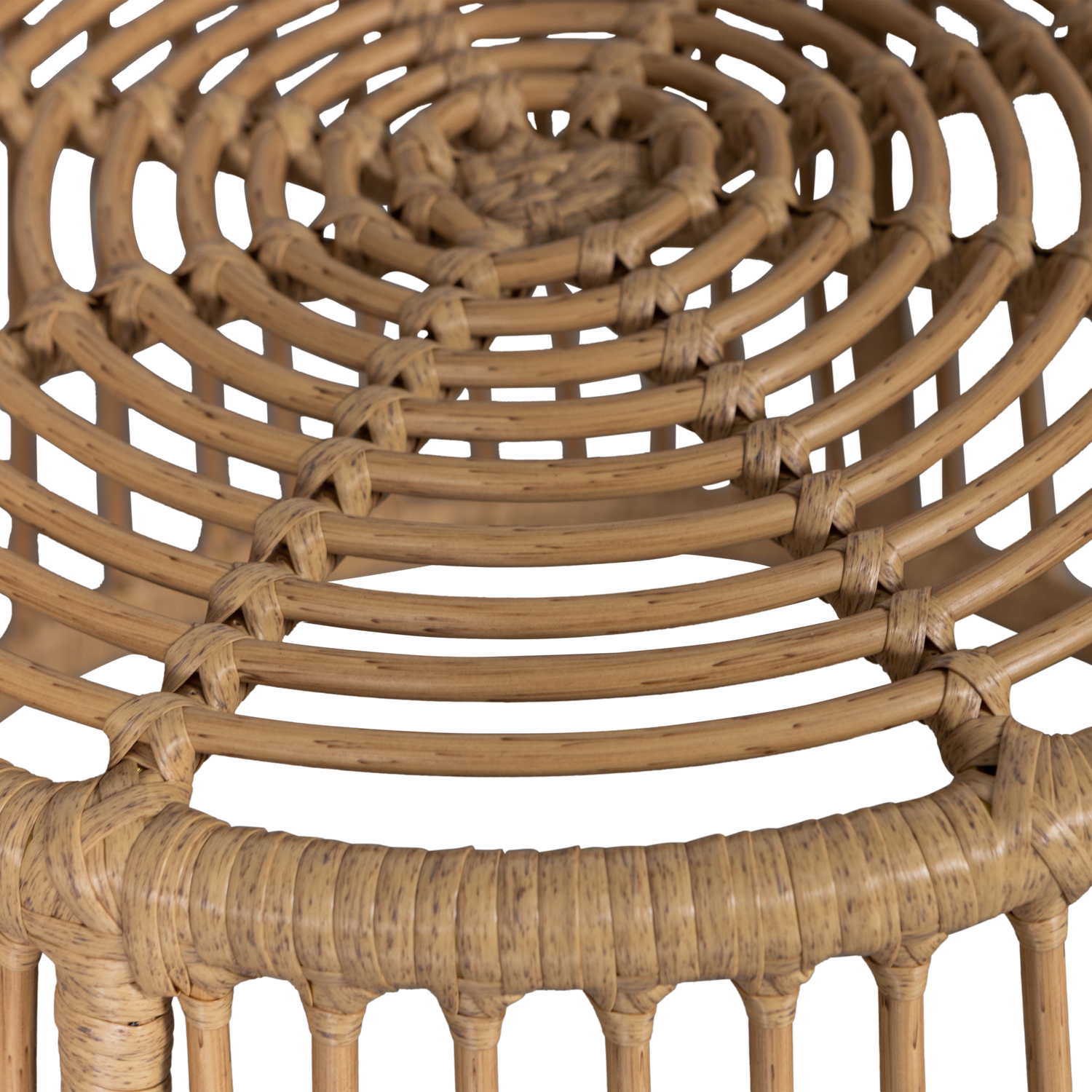 Alatna Hocker Wicker Braun