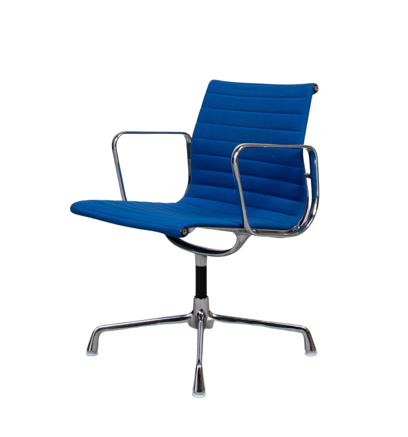 Eames EA 108 Aluminium Chair in Blau