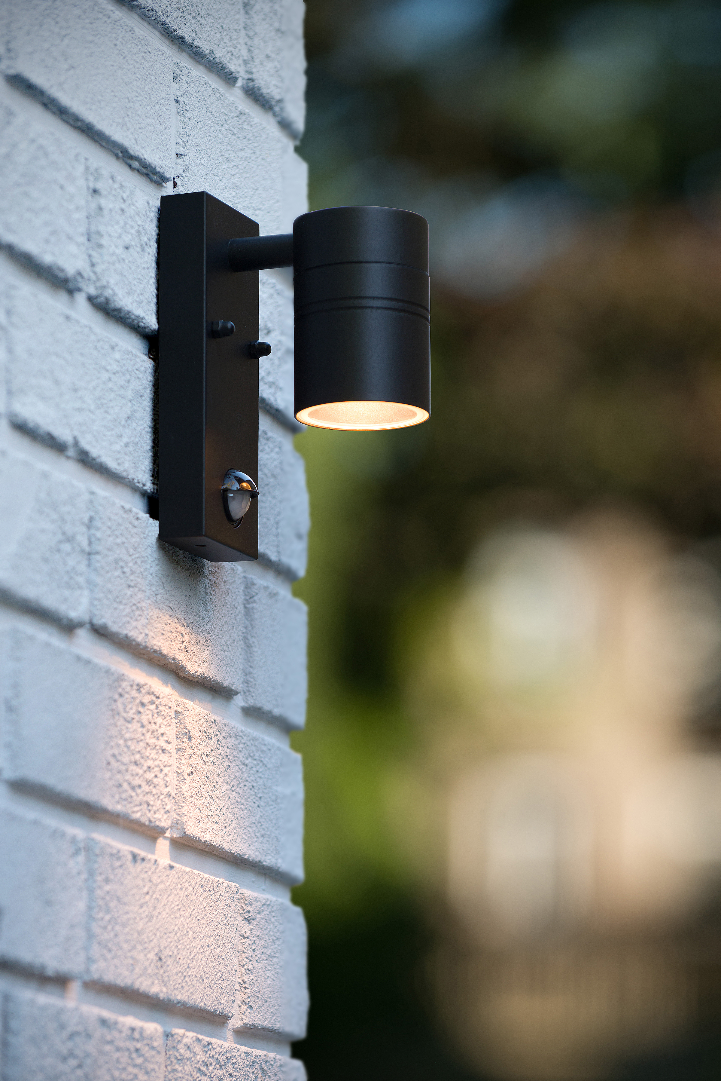 LED Outdoor Wall Light Arne Type A Steel Black