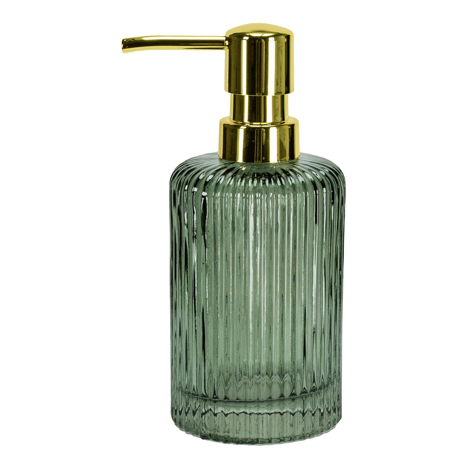 Seifenspender Antoinette Glas Olivgrün