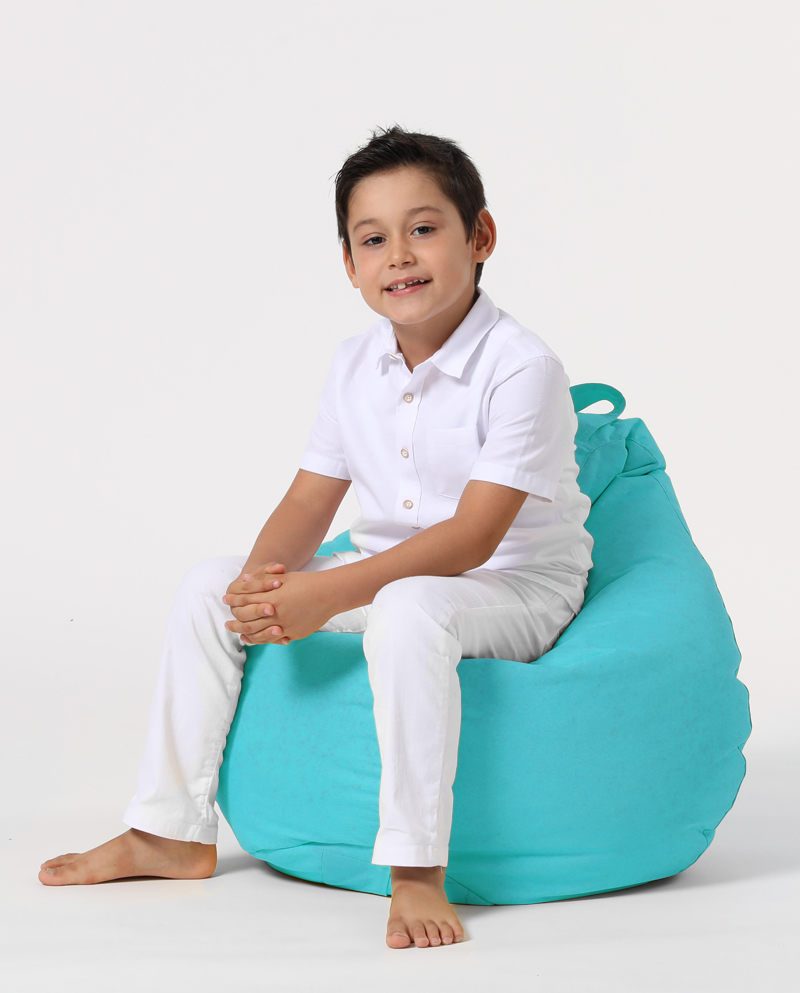 Kids Garten Sitzsack Türkis