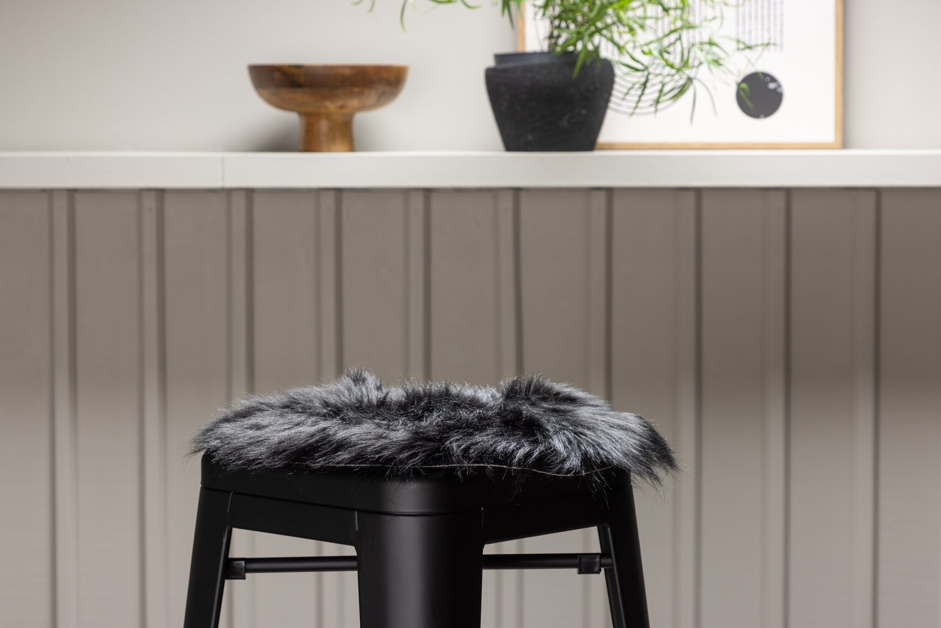 Katy Chair Cushion Black Ø 34cm