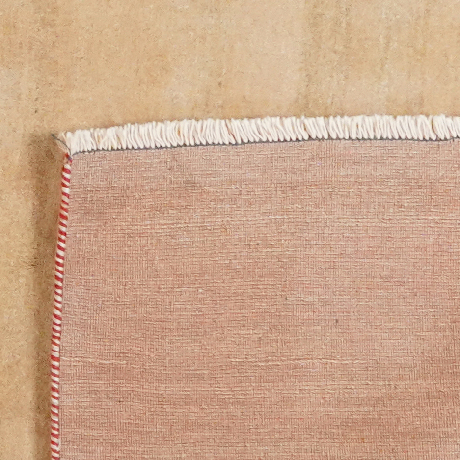 Rizbaf Gabbeh-Teppich Wolle Beige