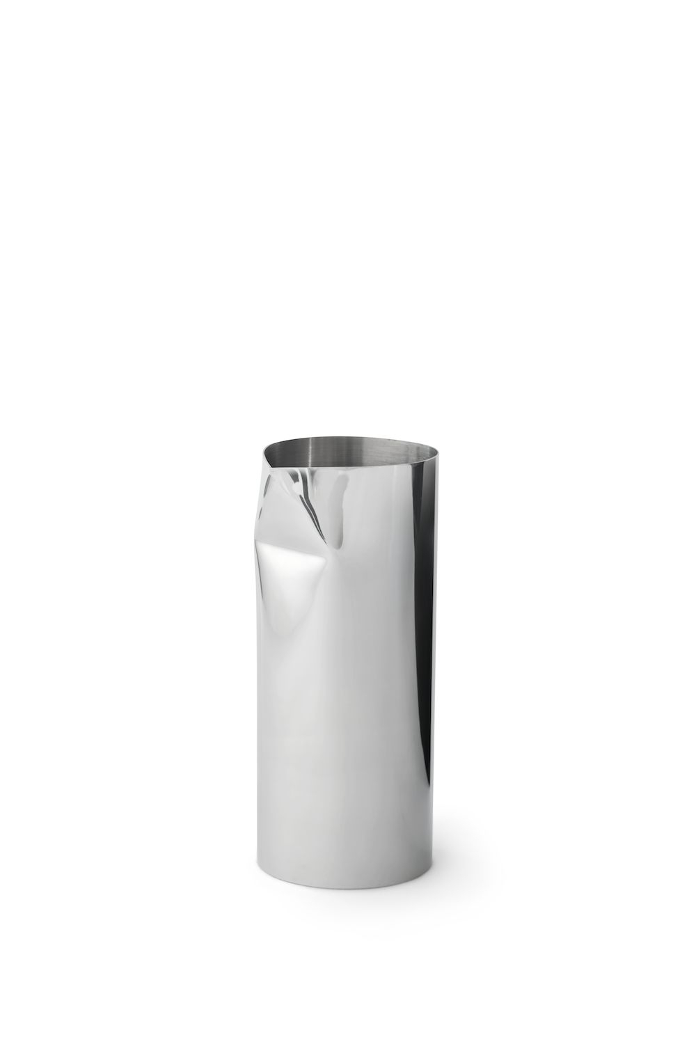 Pleat Pitcher Krug Silber