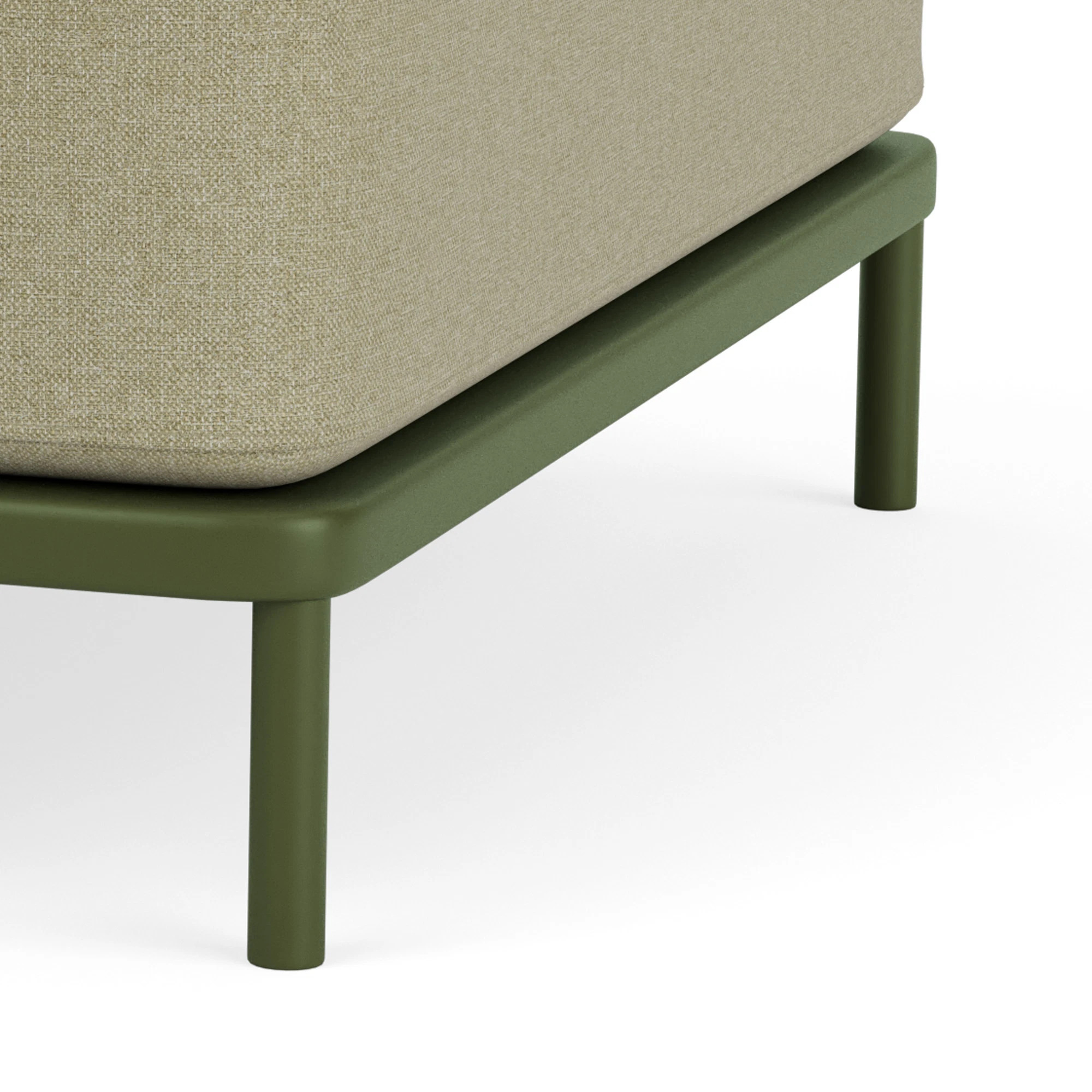 Vincent Outdoor Hocker Modul Clary Sage Green