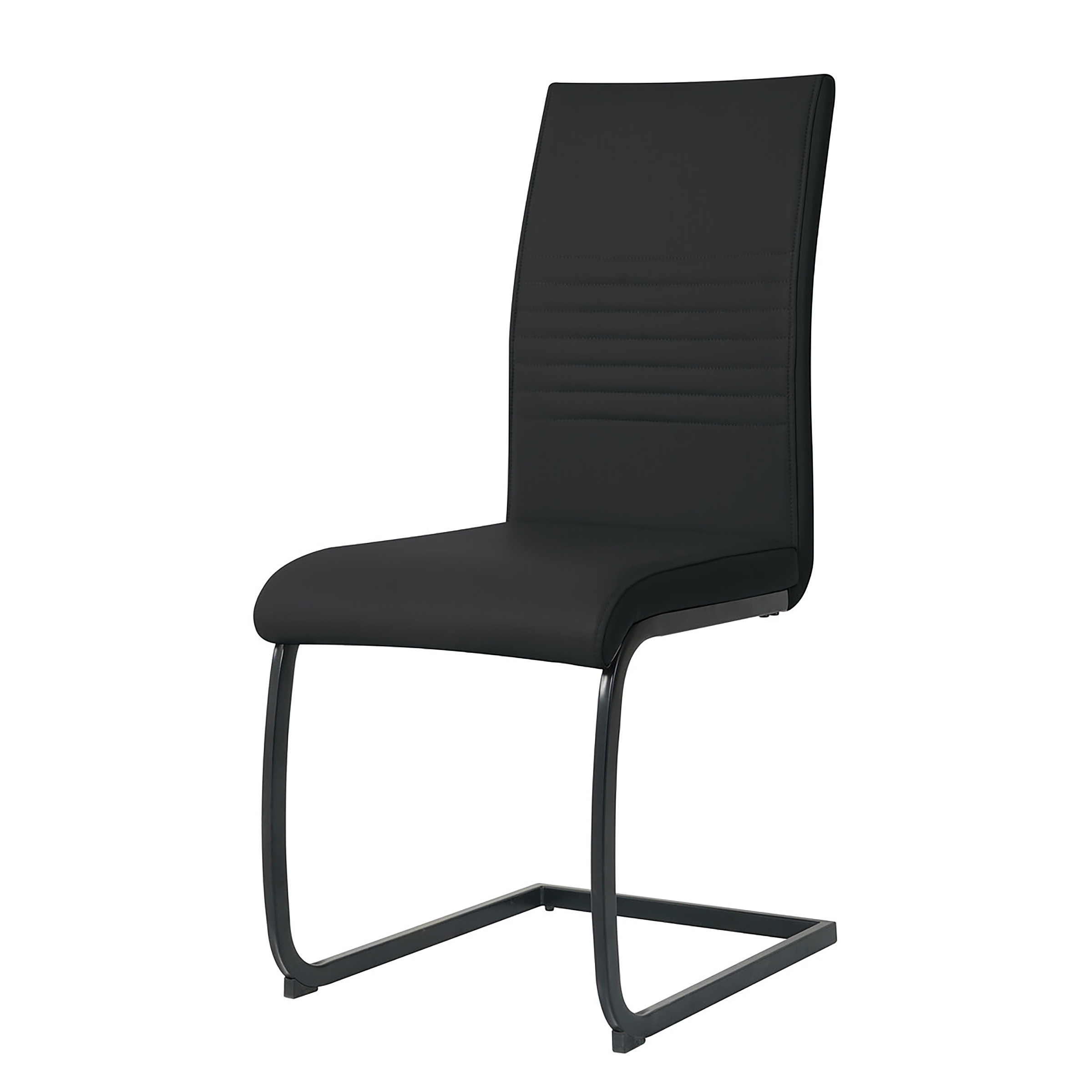 2x Kazari Freischwinger Schwarz