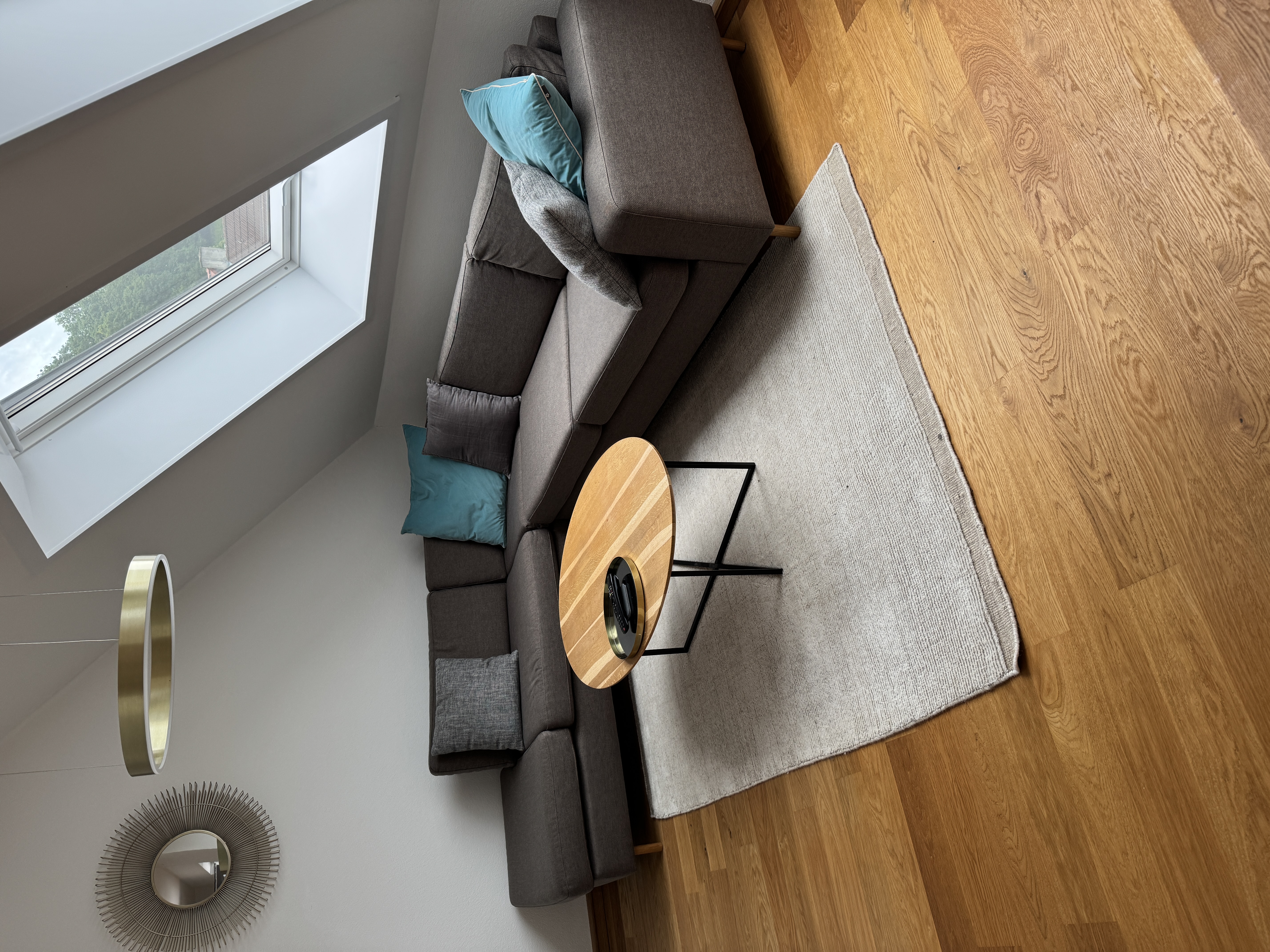BOLID Scandinavia 5-Sitzer Ecksofa Grau