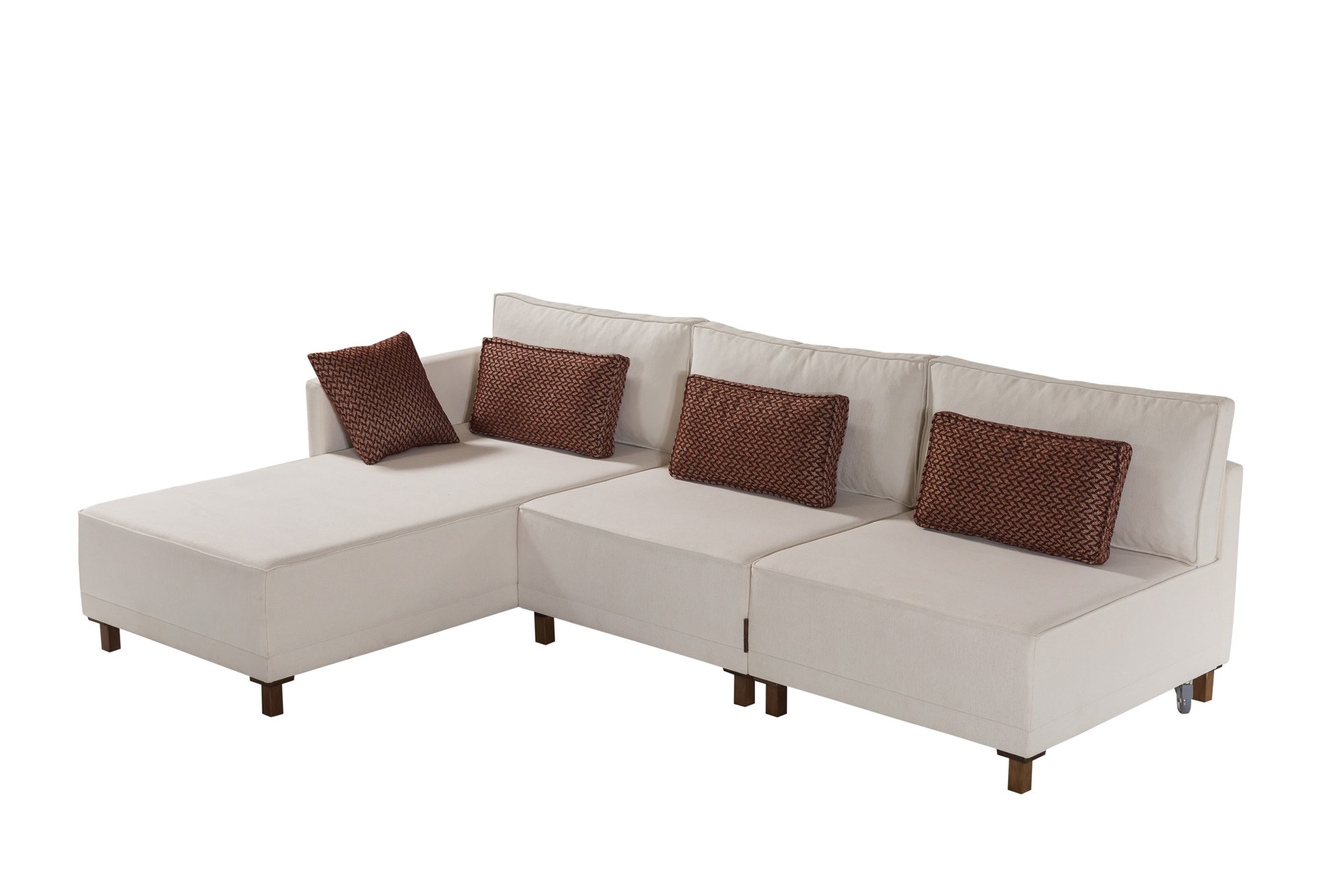 Matris Left Eckschlafsofa Beige