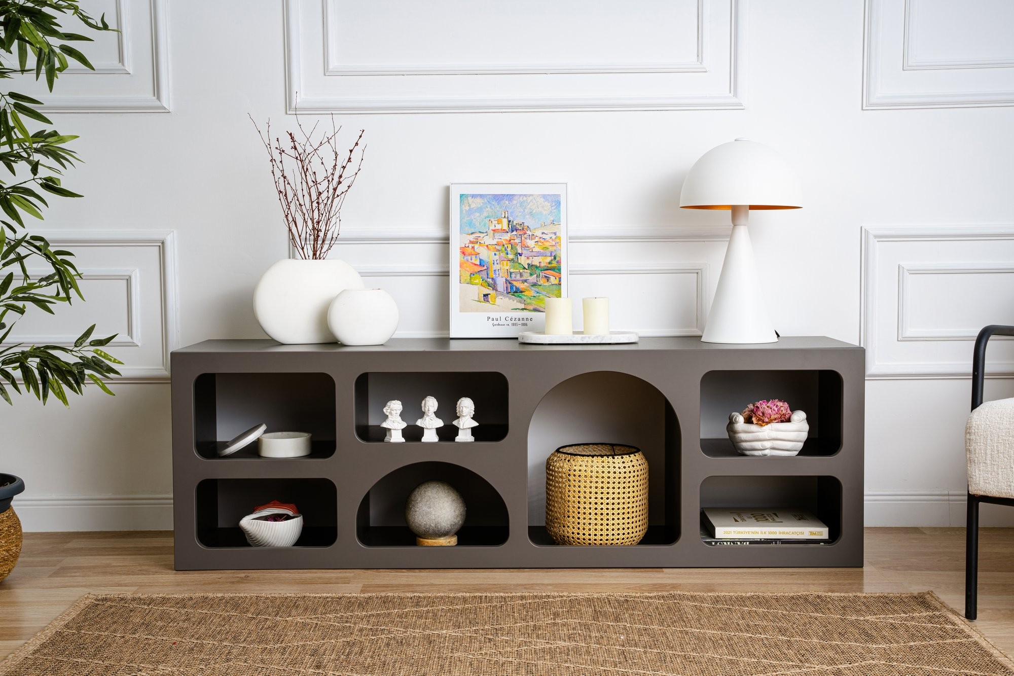 Liva Sideboard Anthrazit 160cm