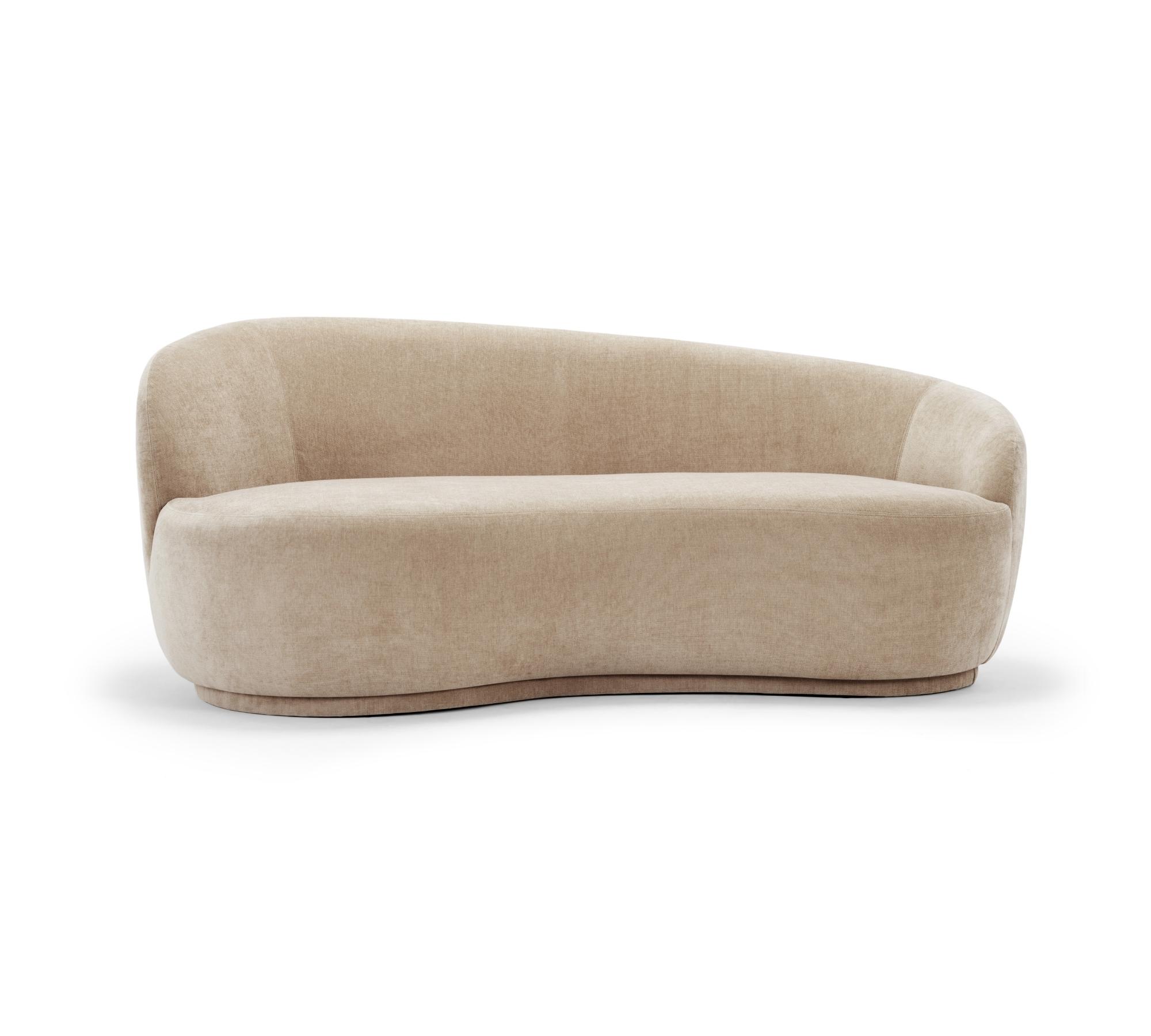 Rose Sofa 2,5-Sitzer Danny Cream