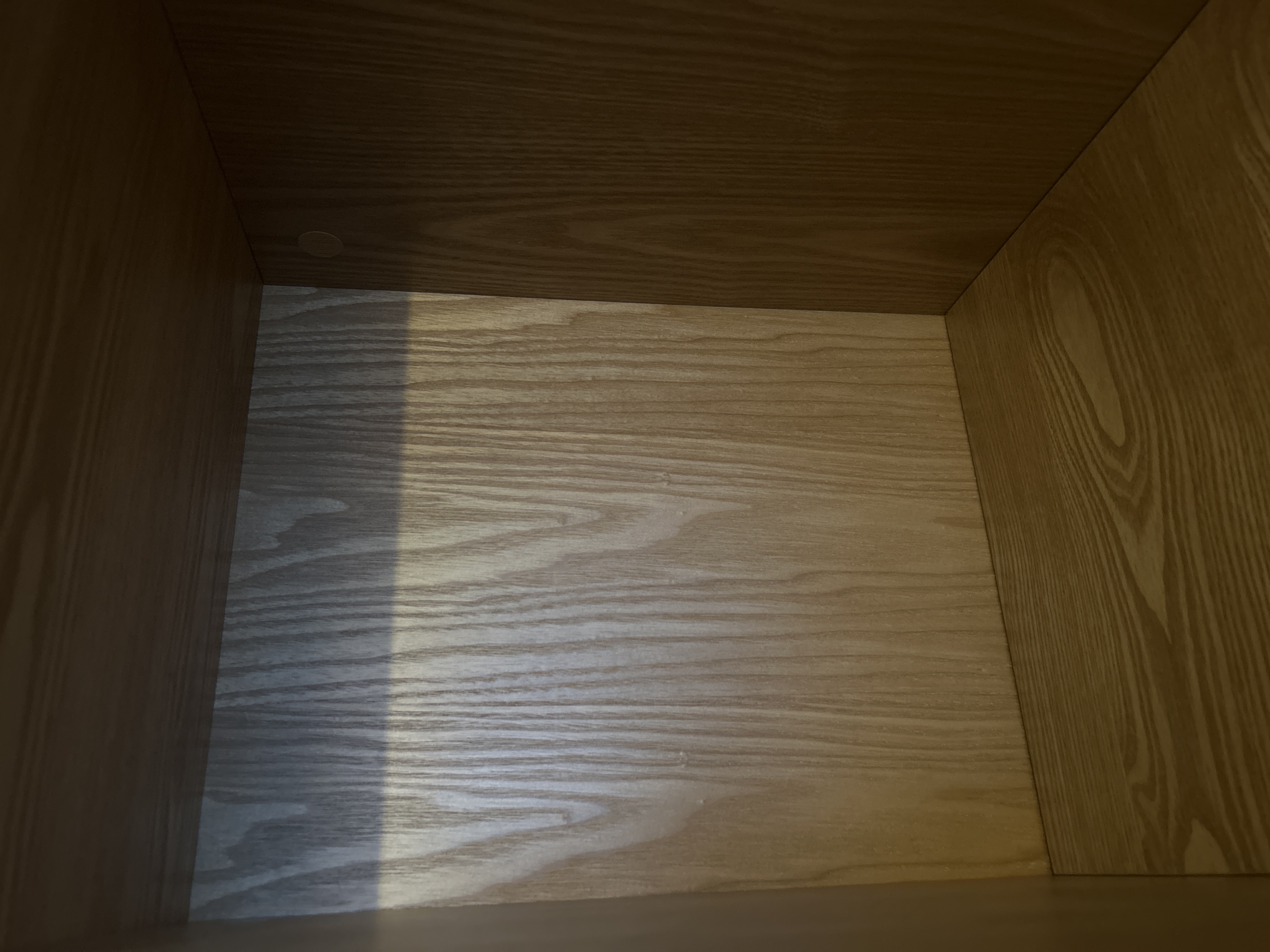 Mailen Highboard Holz Hellbraun