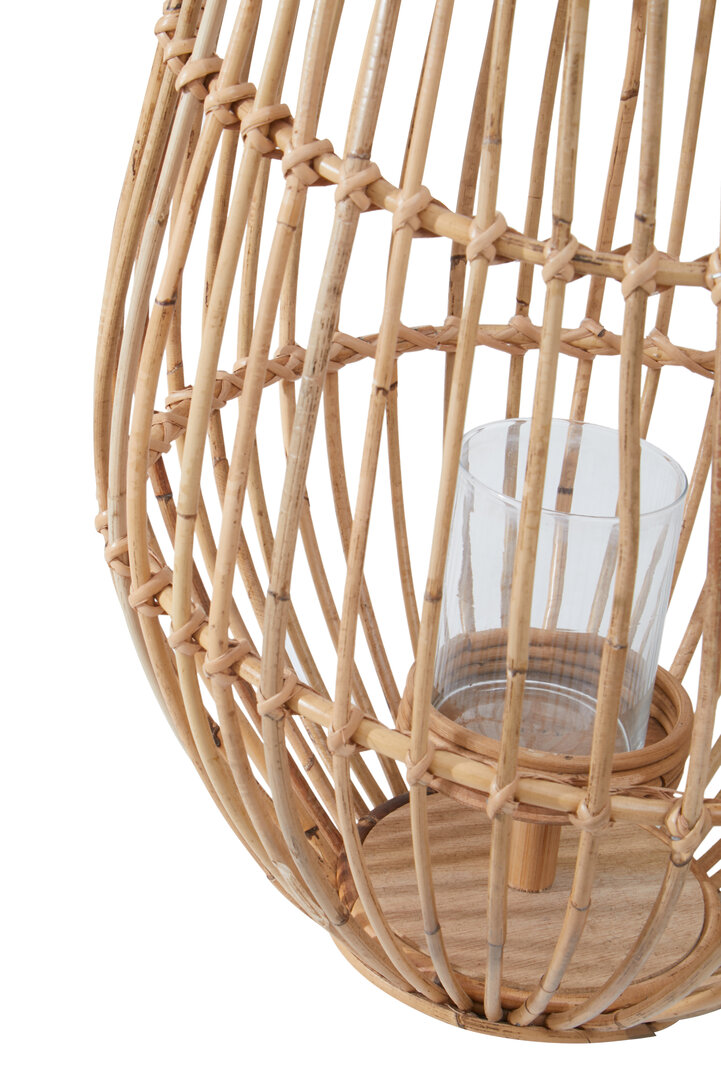 Mataram Laterne Rattan Natur