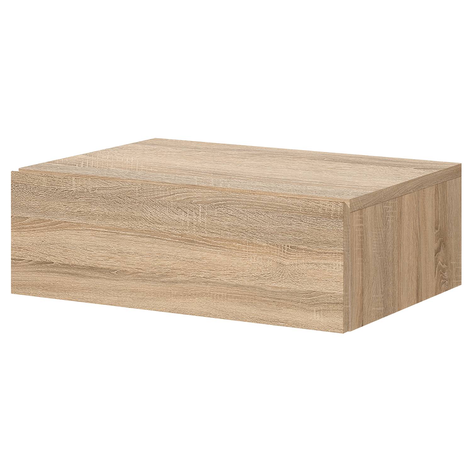 Kuunga Hanging Nightstand Oak Brown