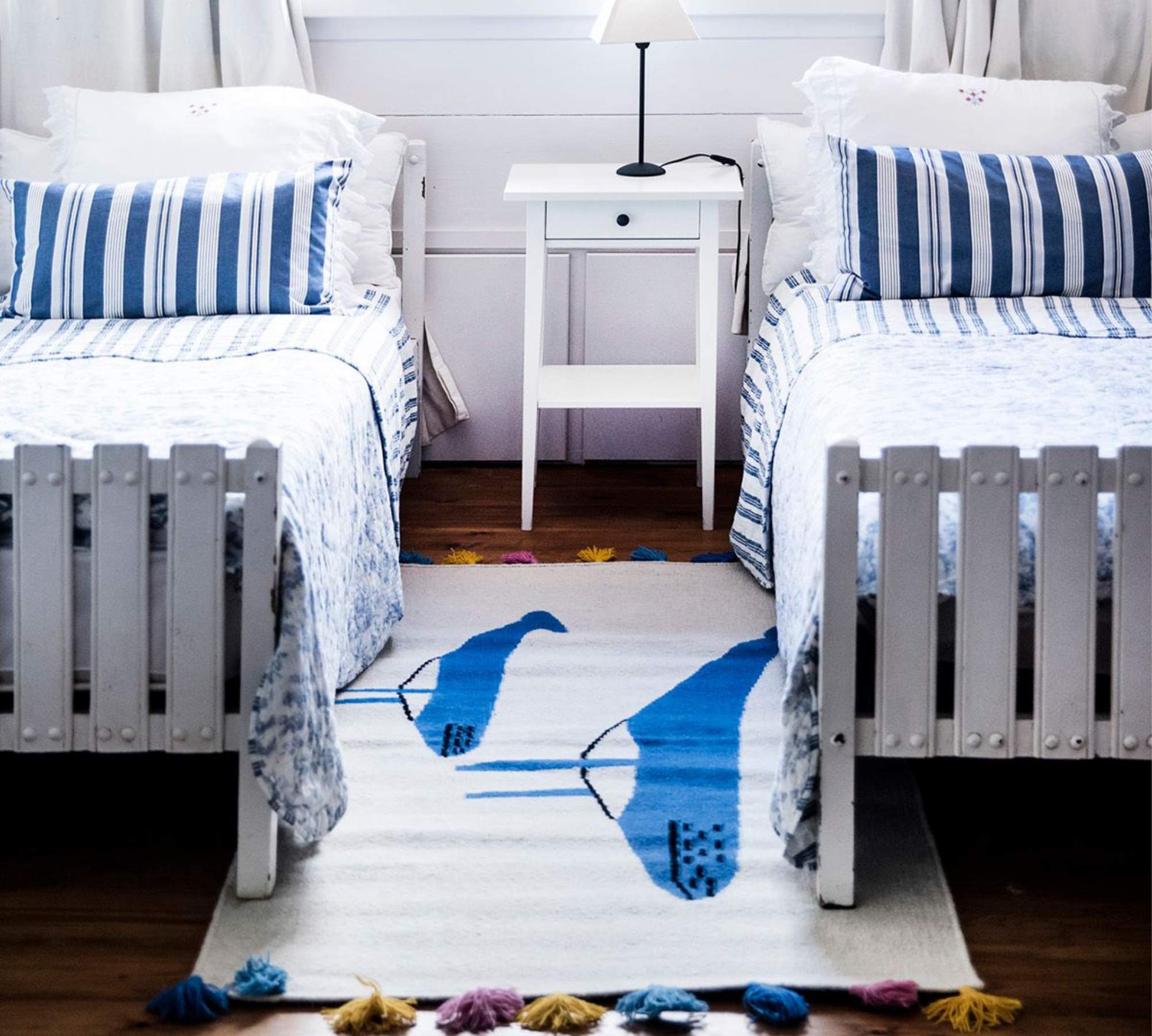 Children's rug Whales 90 x 150 cm