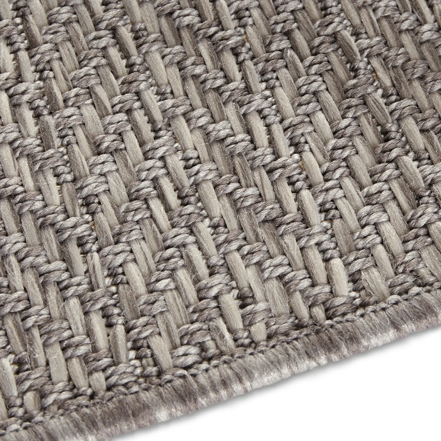 Caen In-/Outdoorteppich Grau