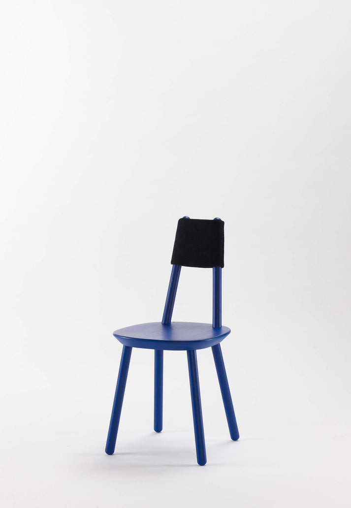 Naïve Esszimmerstuhl Blau