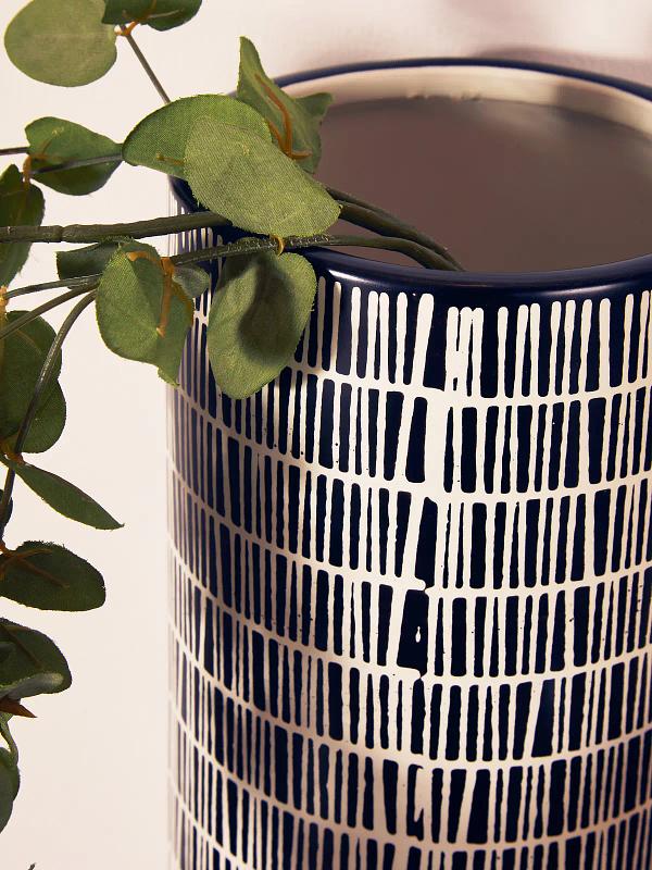 Jada Große Gestreifte Vase

