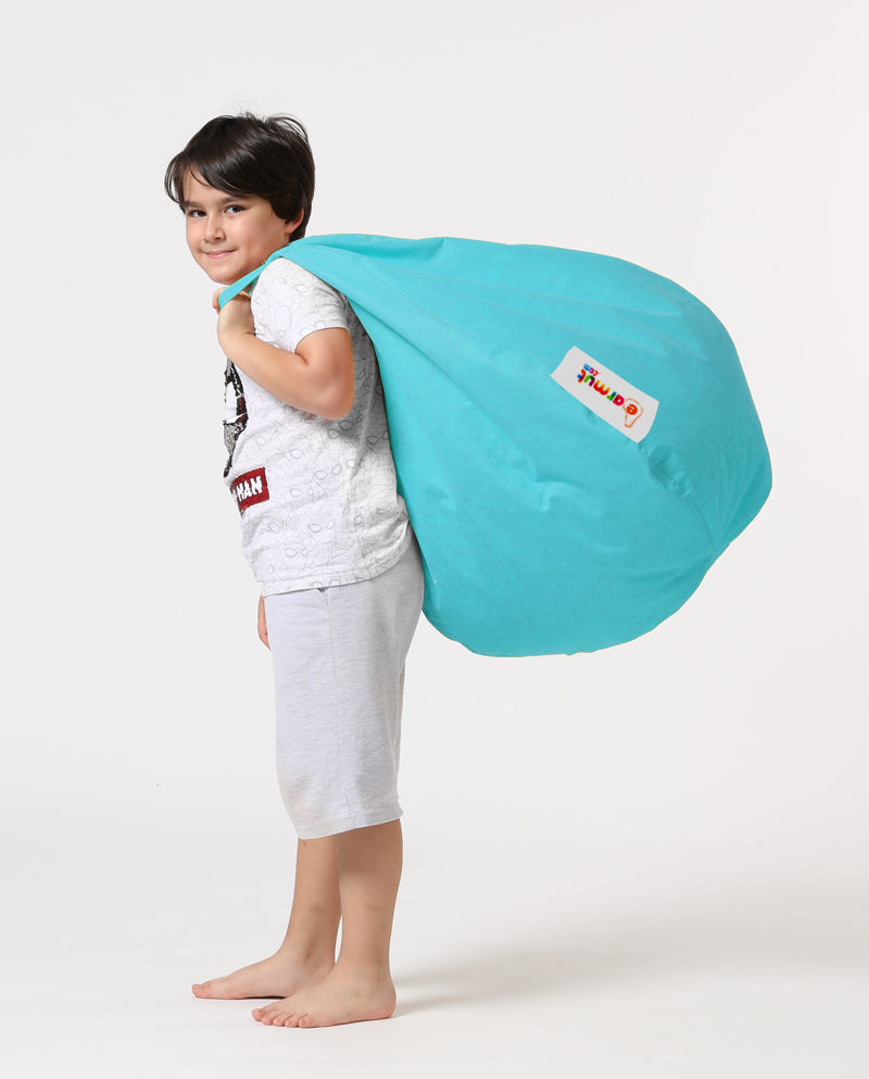 Kids Garten Sitzsack Türkis