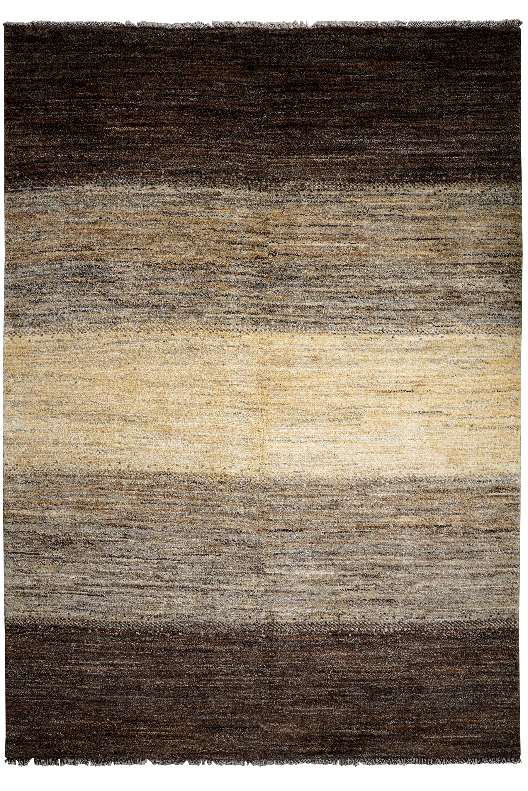 Gabbeh rug wool beige