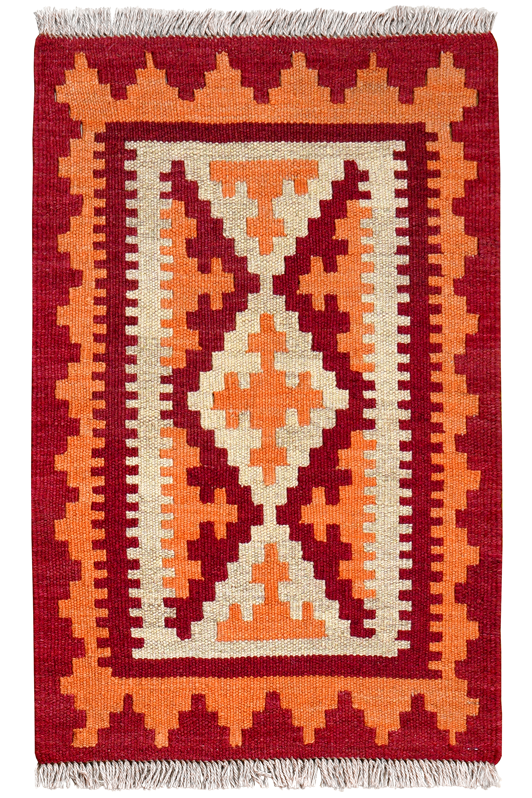 Kilim Gashgai Teppich Mehrfarbig