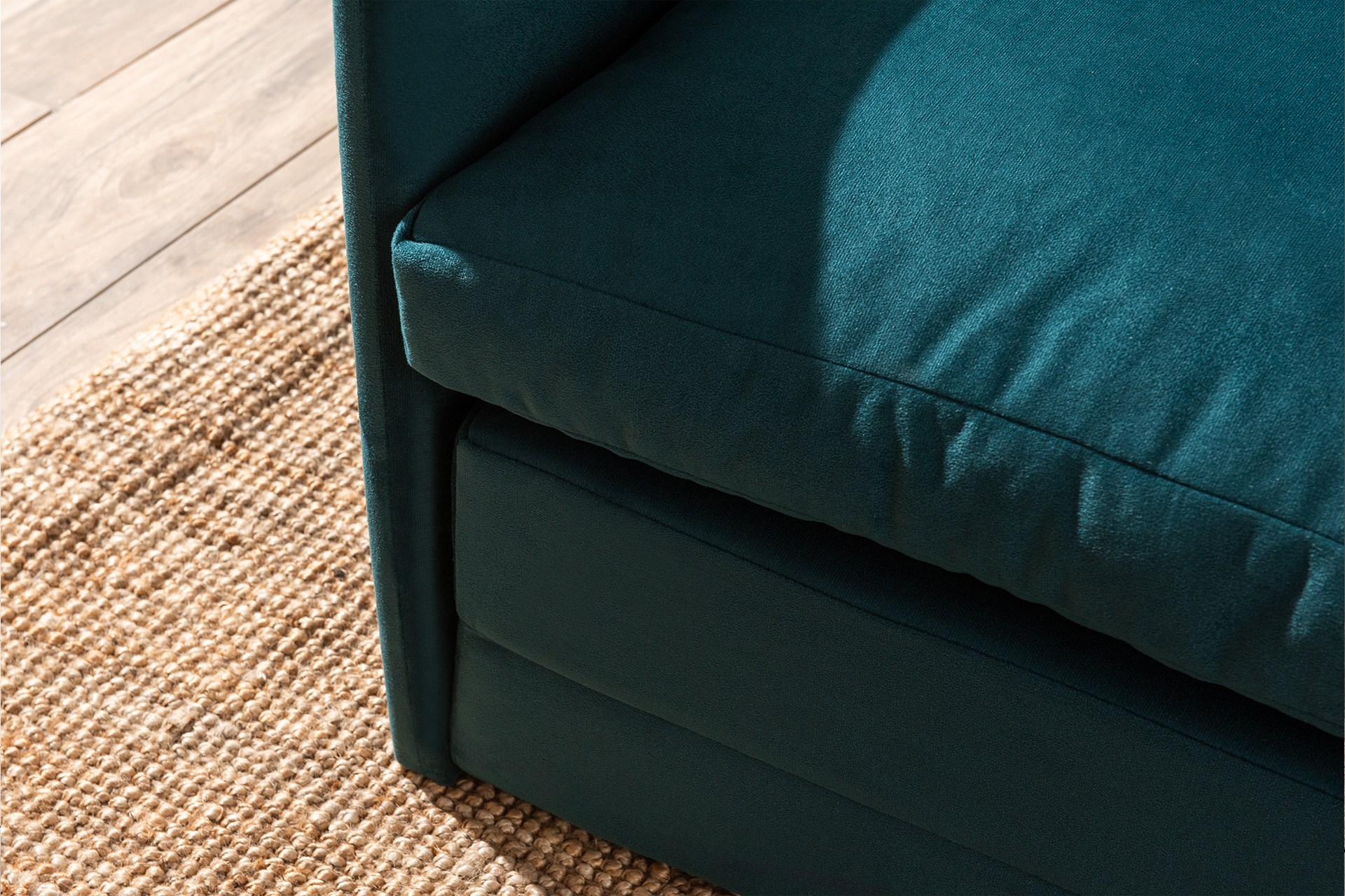 Saga Divano letto 2 posti Verde Petrolio