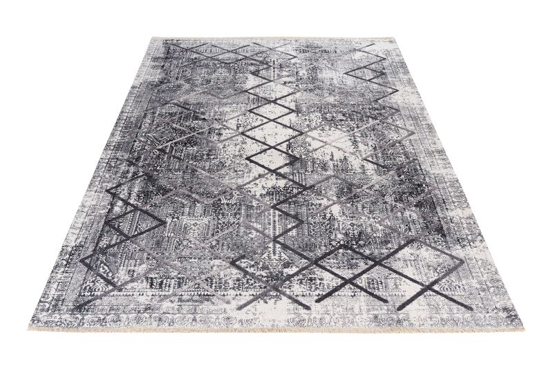 Valencia Teppich Grau 150 x 230 cm