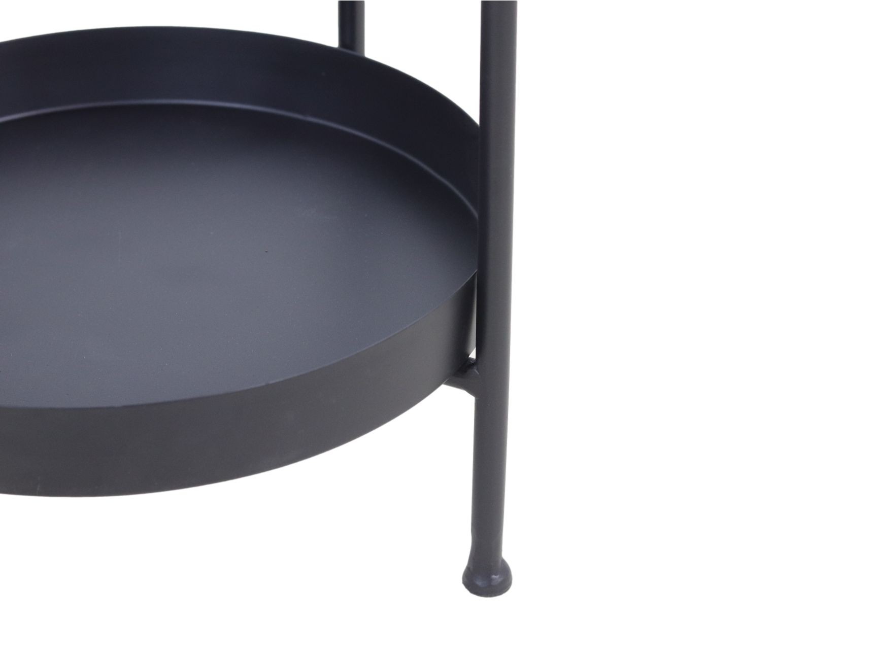 Runder Beistelltisch Metall ø35cm
