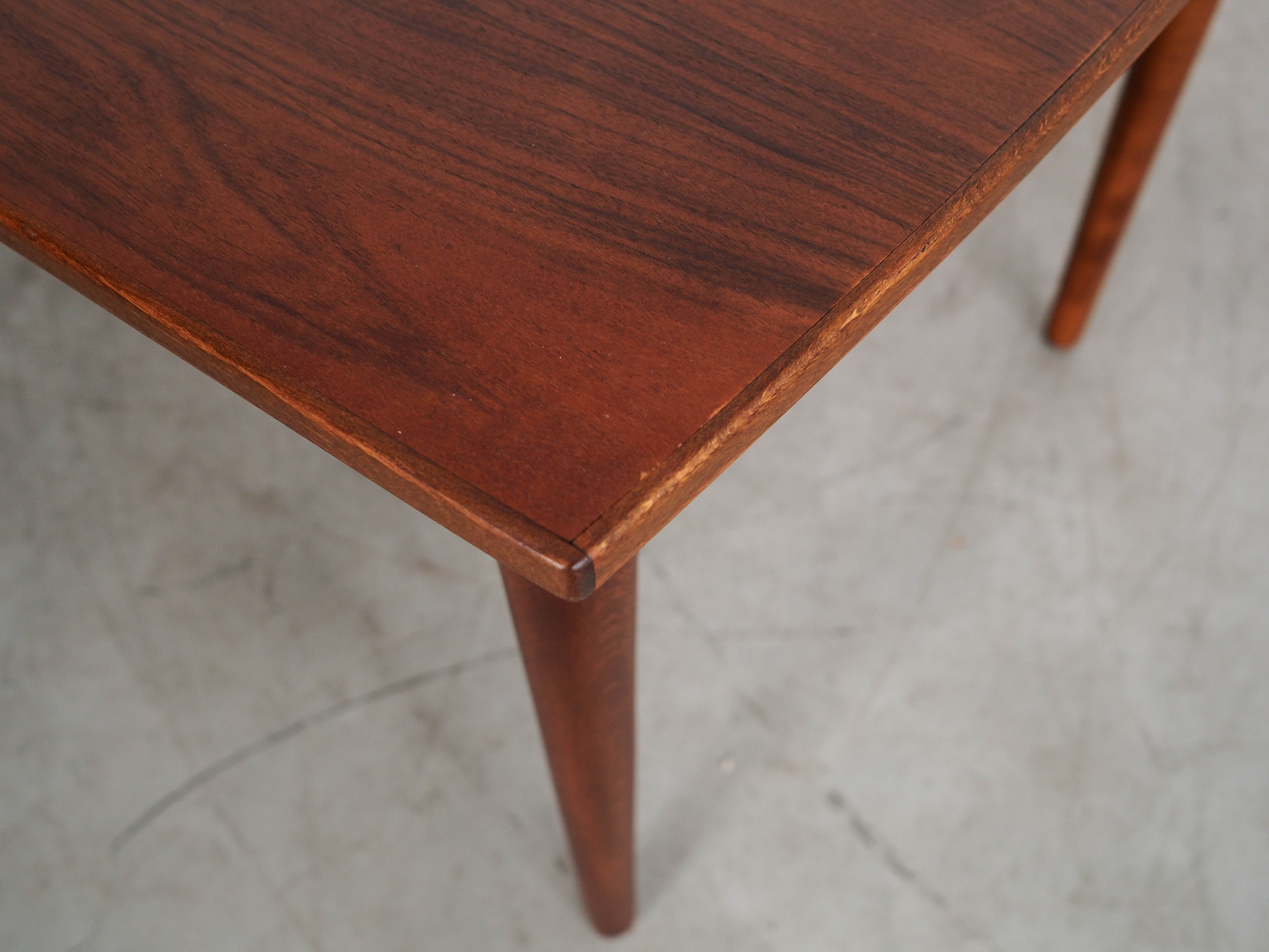 Walnut table Brown 1970s