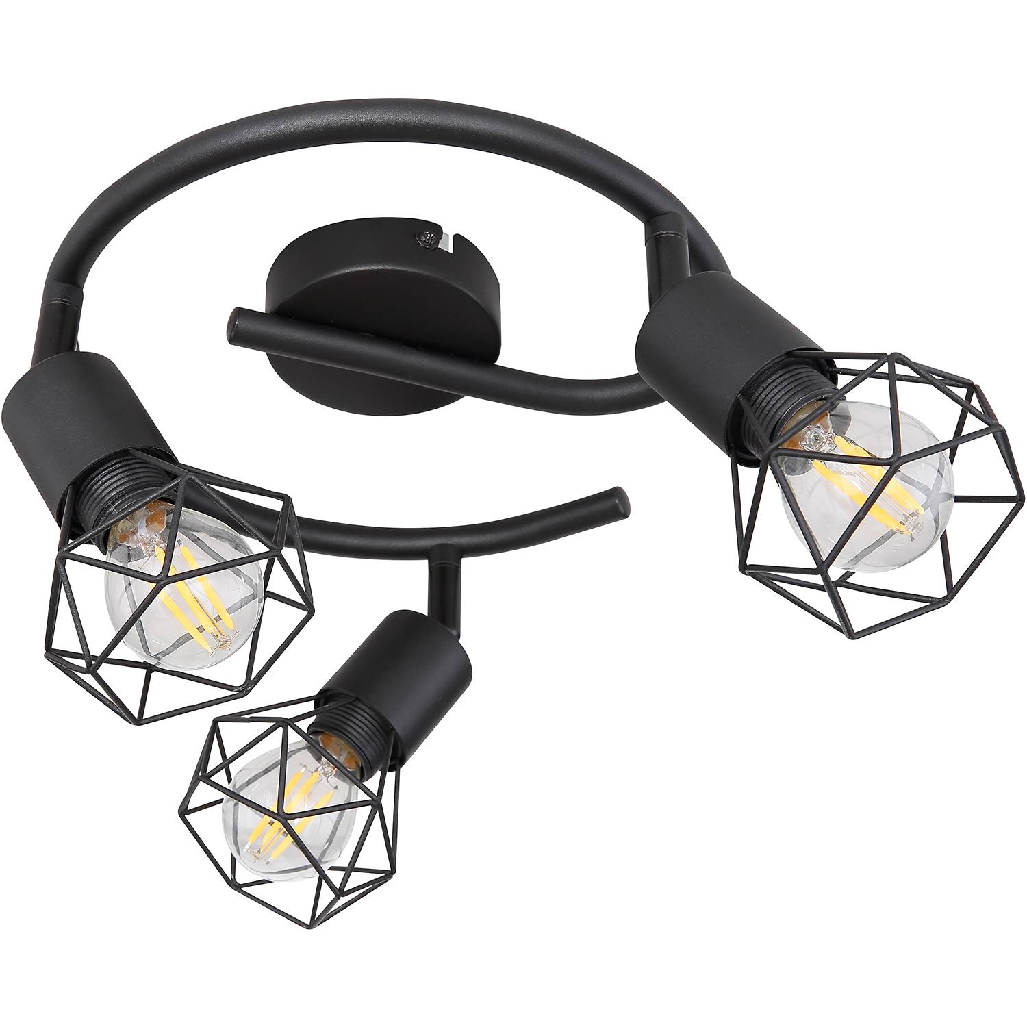 Ceiling light Xara I Black