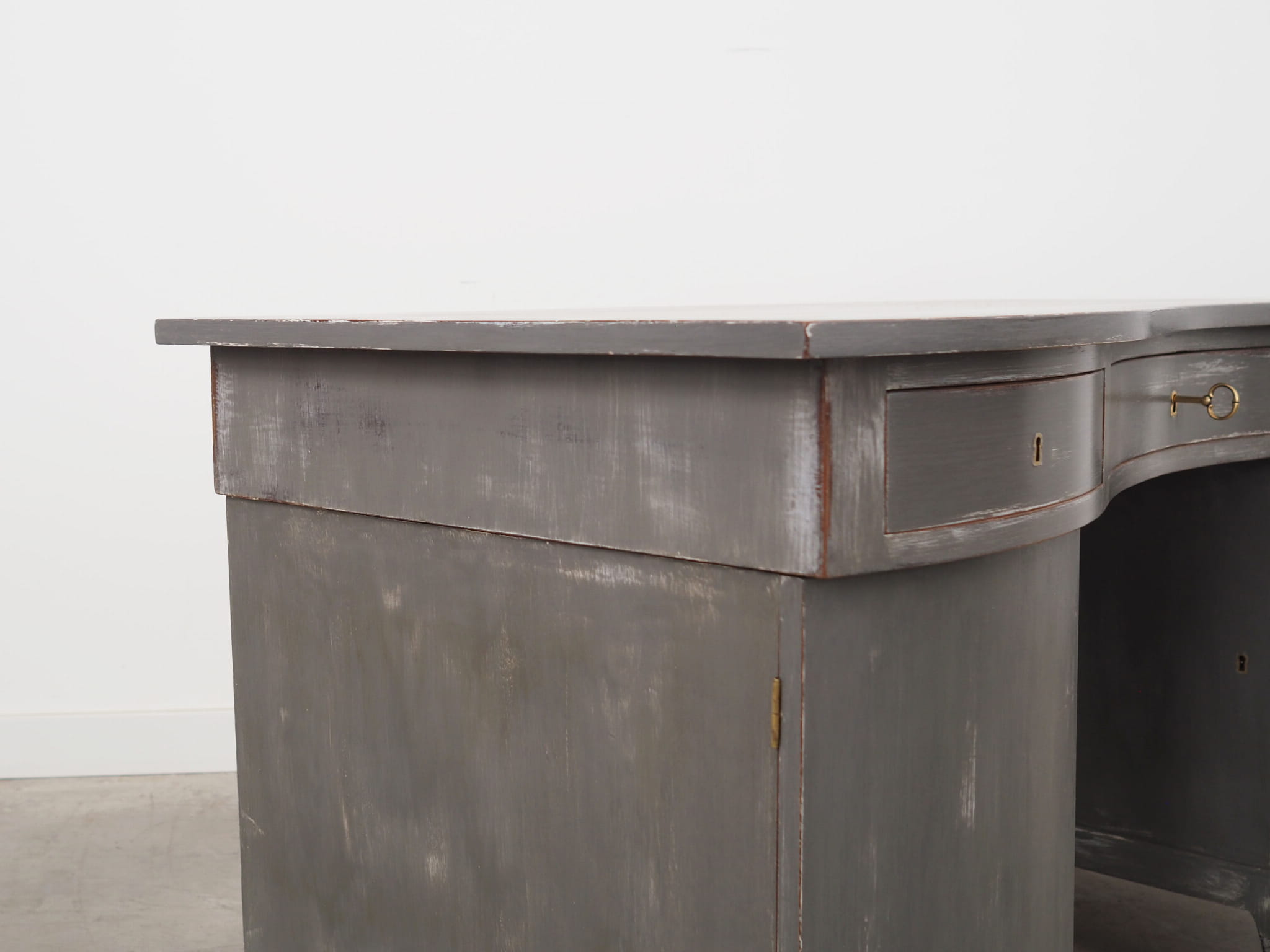 Mahogany Schreibtisch 1960 Jahre